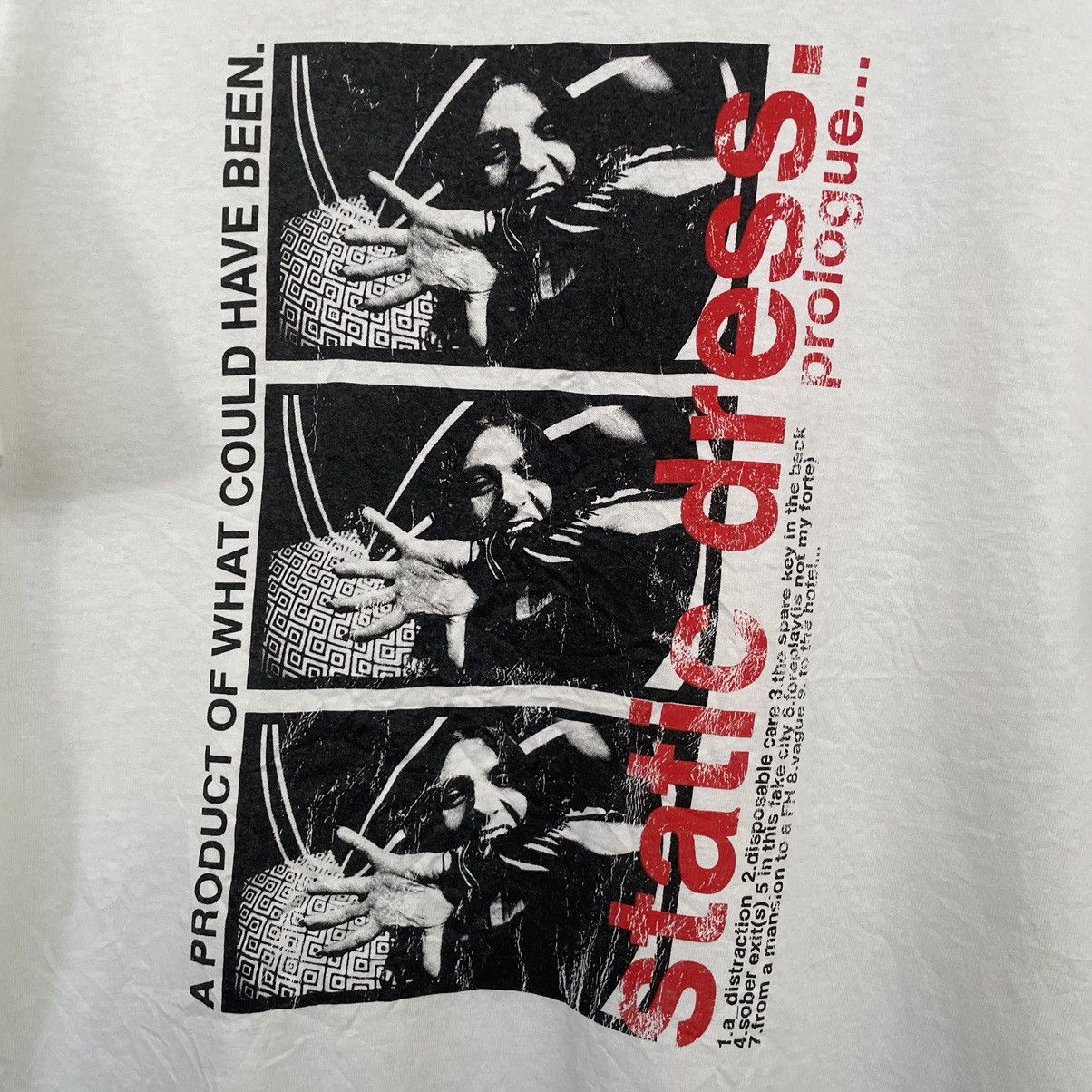 Band Tees Static Dress English Band Britpop Prologue Album Promo Tee Size US L / EU 52-54 / 3 - 2 Thumbnail