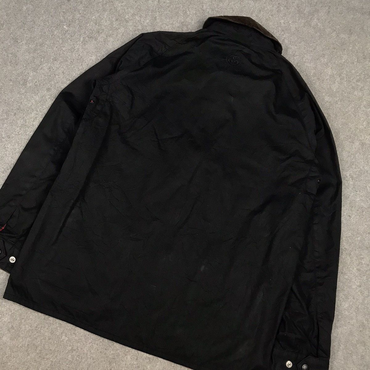 Stussy STUSSY BLACK JACKET COLLAR CORDUROY Size US M / EU 48-50 / 2 - 10 Thumbnail