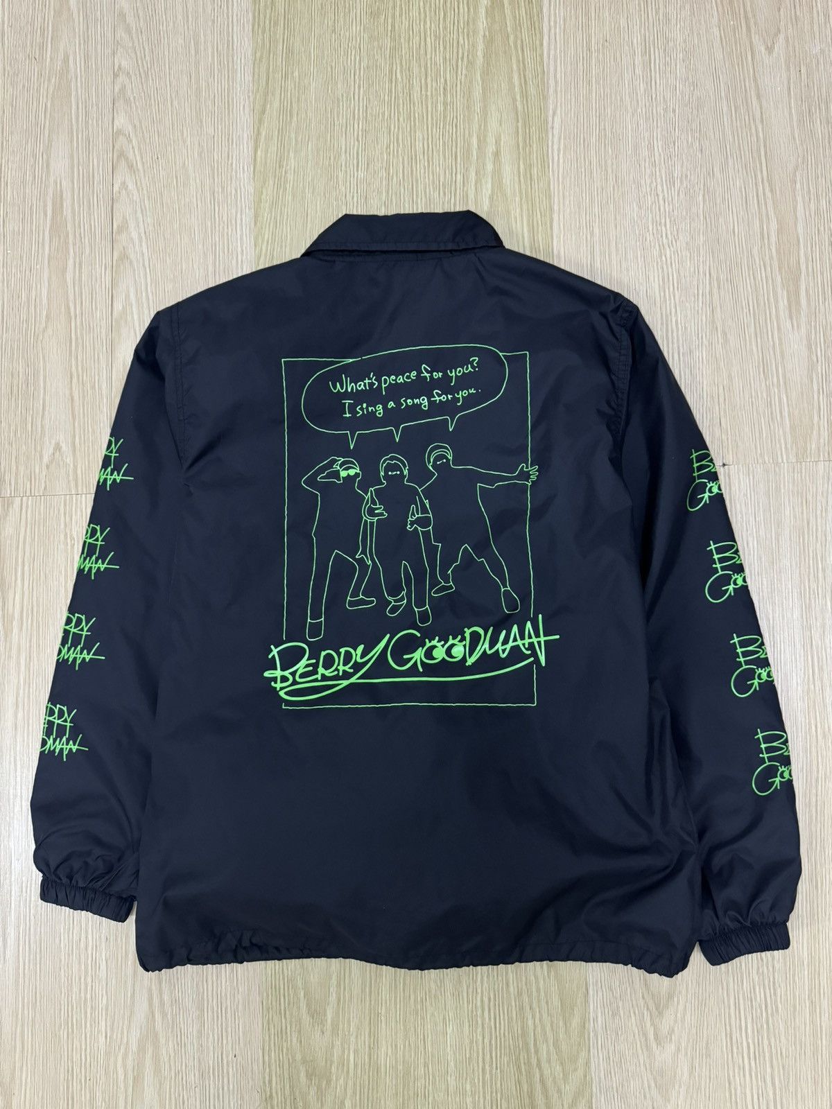Band Tees × Japanese Brand Berry Good Japanese Rap Group coach jacket Size US M / EU 48-50 / 2 - 2 Thumbnail