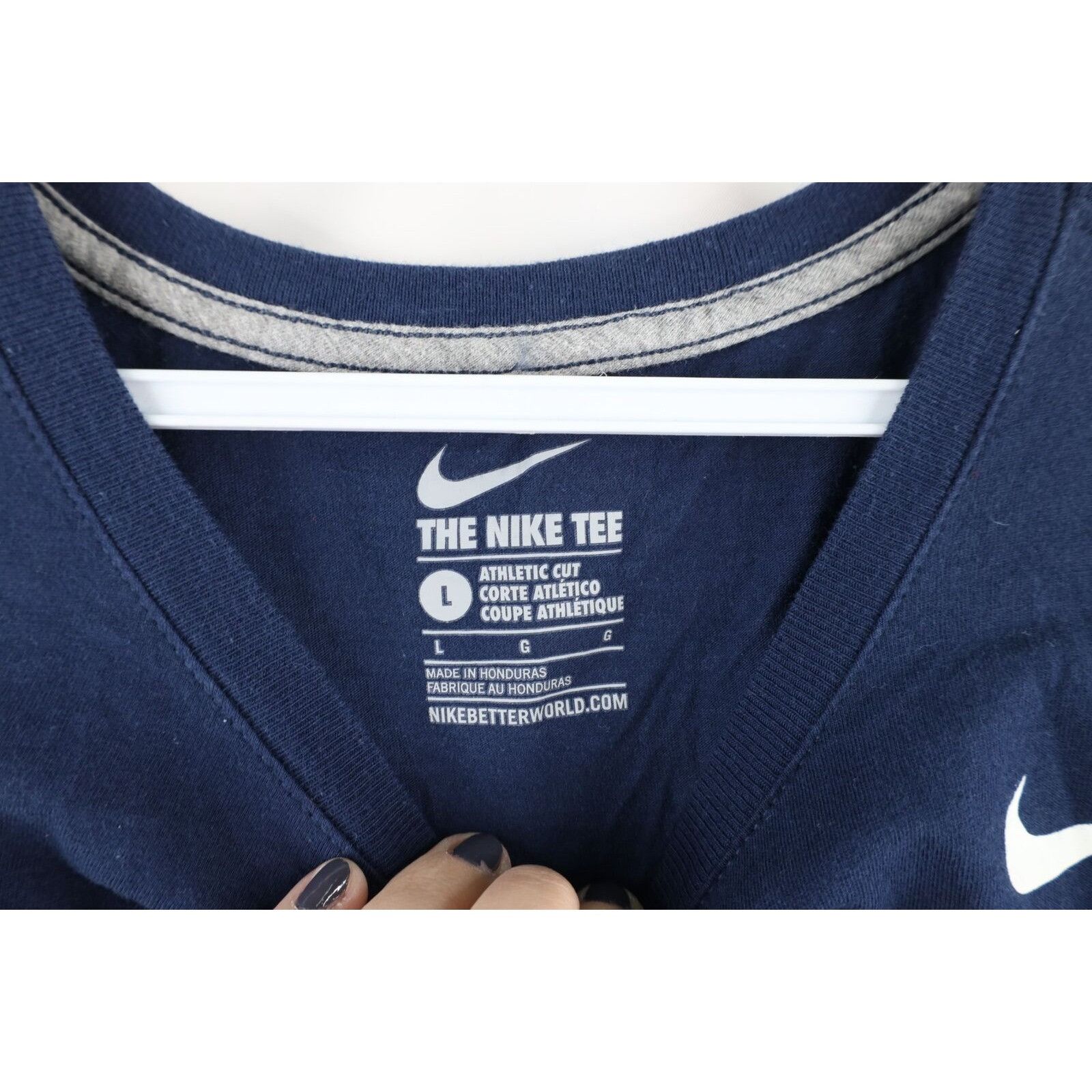 Nike Nike Spell Out Old English D Detroit Tigers T-Shirt Size US L / EU 52-54 / 3 - 7 Thumbnail