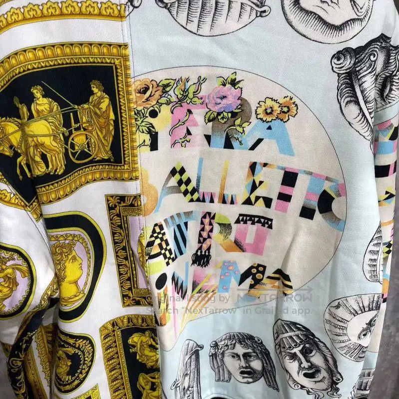 Versace Versace Men's Colorful Cotton Jacket . Size US L / EU 52-54 / 3 - 4 Thumbnail