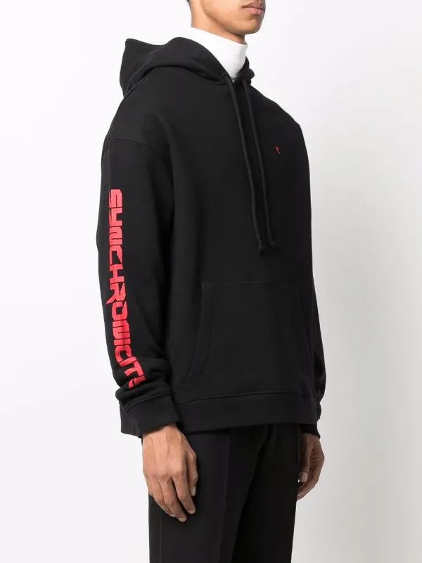 Raf Simons Raf Simons “Synchronicity” Print Hoodie – Black – Size S Size US S / EU 44-46 / 1 - 1 Thumbnail