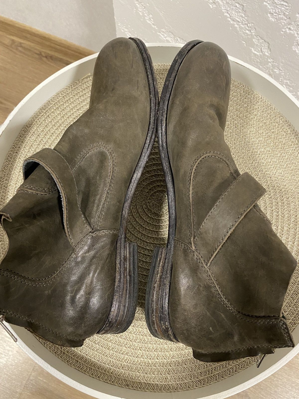MoMA MoMa Back Zip Buckle Avantgarde Leather Boots Size: 39 Size US 6 / EU 39 - 6 Thumbnail