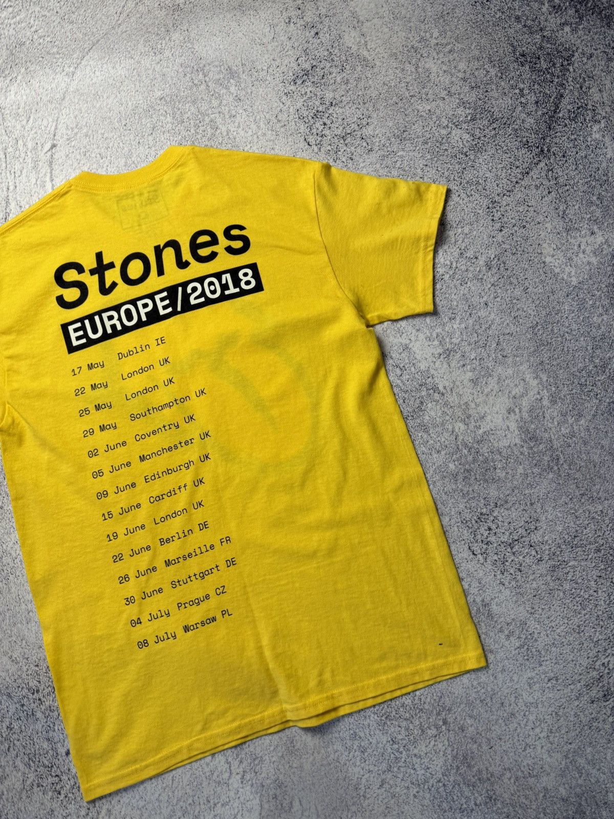 Band Tees Vintage The Rolling Stones Europe Tour 2018 Size US M / EU 48-50 / 2 - 17 Thumbnail