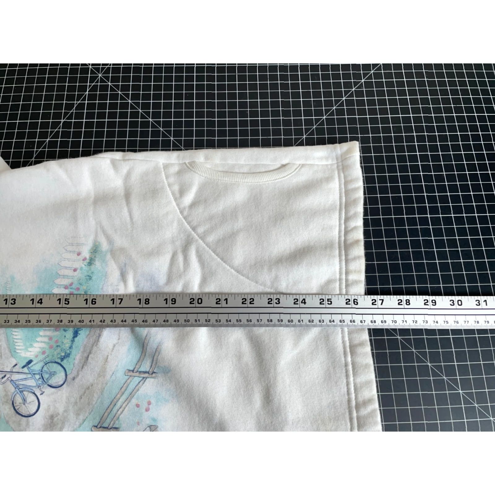 Doublet Artisans White Cardigan Sweatshirt Women's XL White Knit Double Collar Cardigan Geometric Print 90s Beach Nature Outdoor Graphic Print Button Front Size XL / US 12-14 / IT 48-50 - 6 Thumbnail