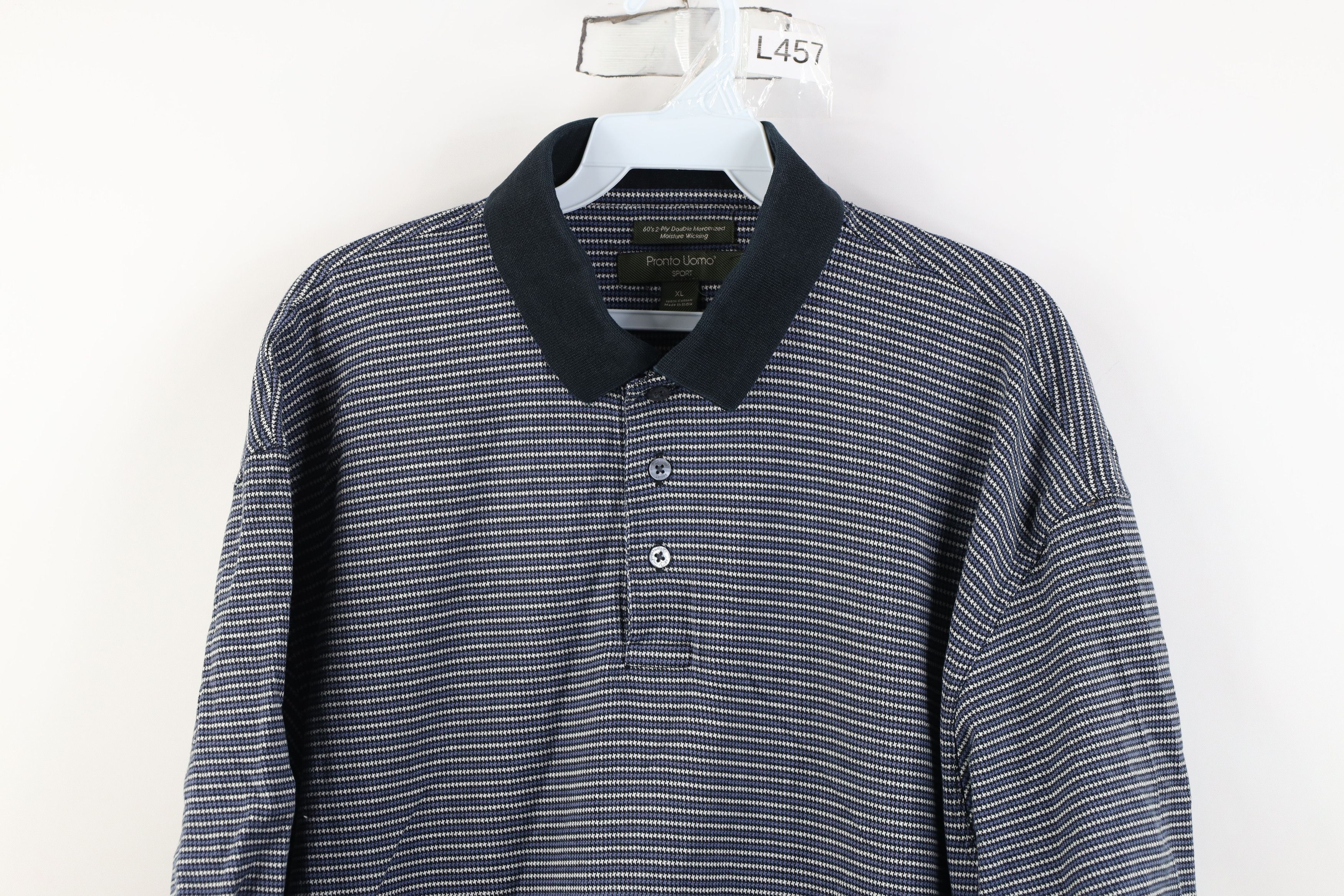 Vintage Vintage 90s Streetwear Knit Collared Golf Polo Shirt Size US XL / EU 56 / 4 - 2 Thumbnail