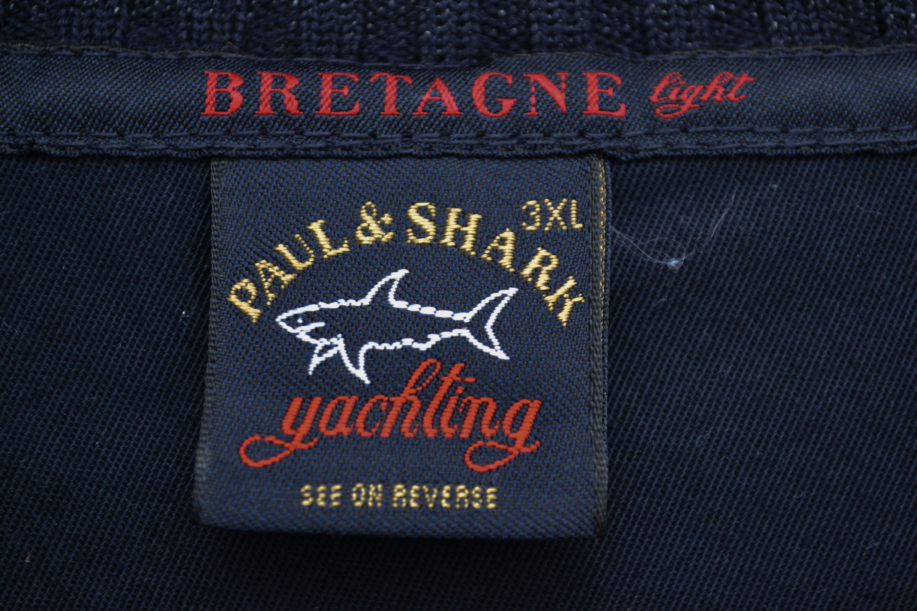 Paul & Shark Paul & Shark 100% Wool Men’s Dark Blue Sweater Size US XXL / EU 58 / 5 - 7 Thumbnail