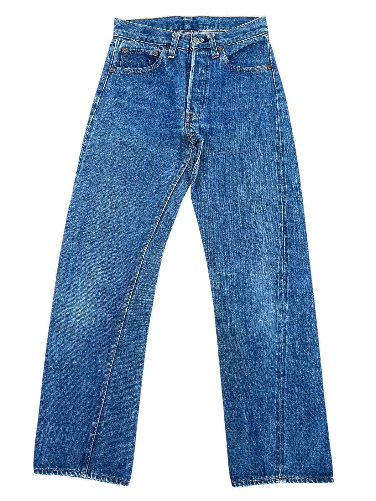 Levi's 50s-60s Vintage Levis Big E 6 Denim Jeans Rare Size US 26 / EU 42 - 3 Thumbnail