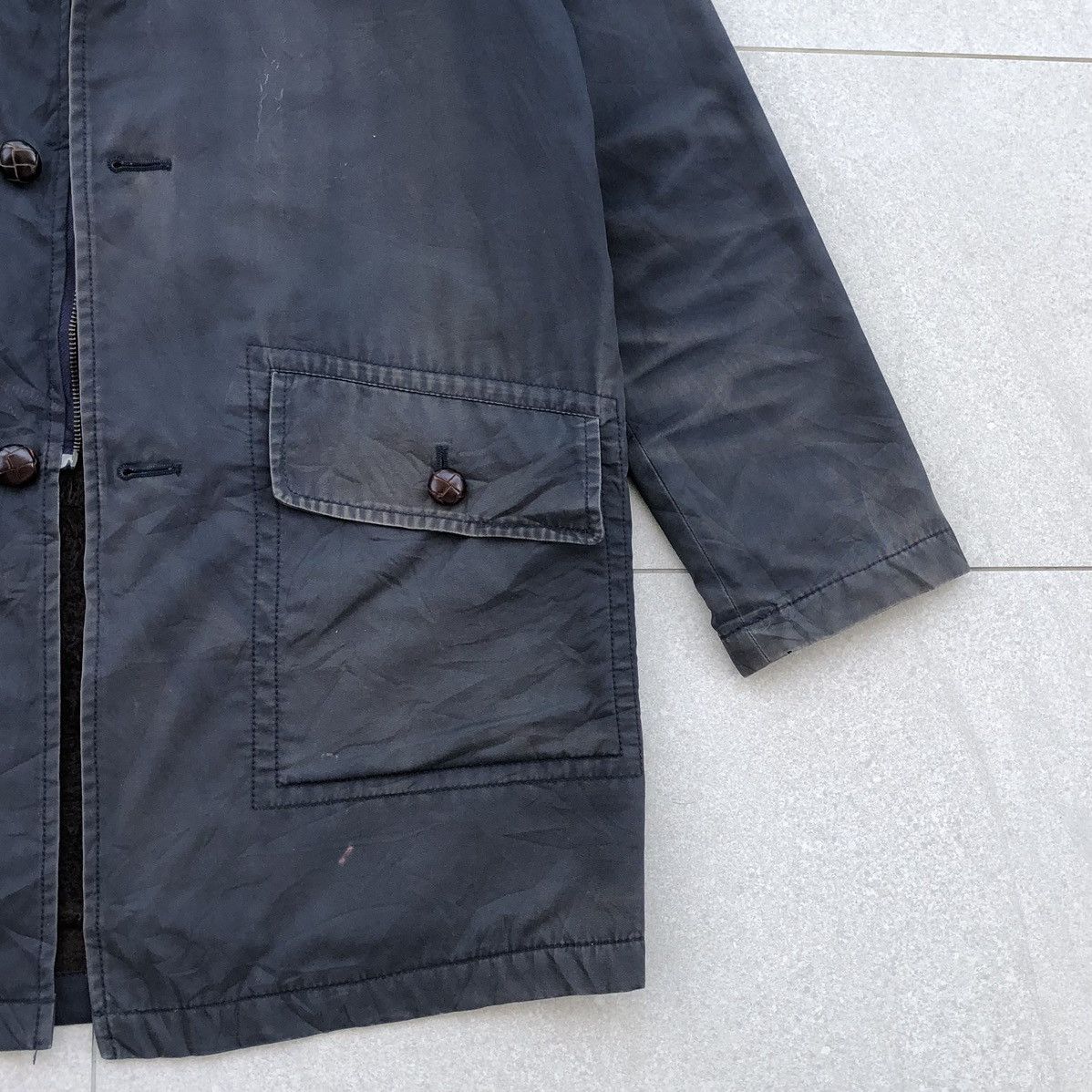 Blue Blue Japan McGREGOR×BLUE BLUE Hollywood Ranch Market Shawl Collar Coat Size US S / EU 44-46 / 1 - 4 Thumbnail
