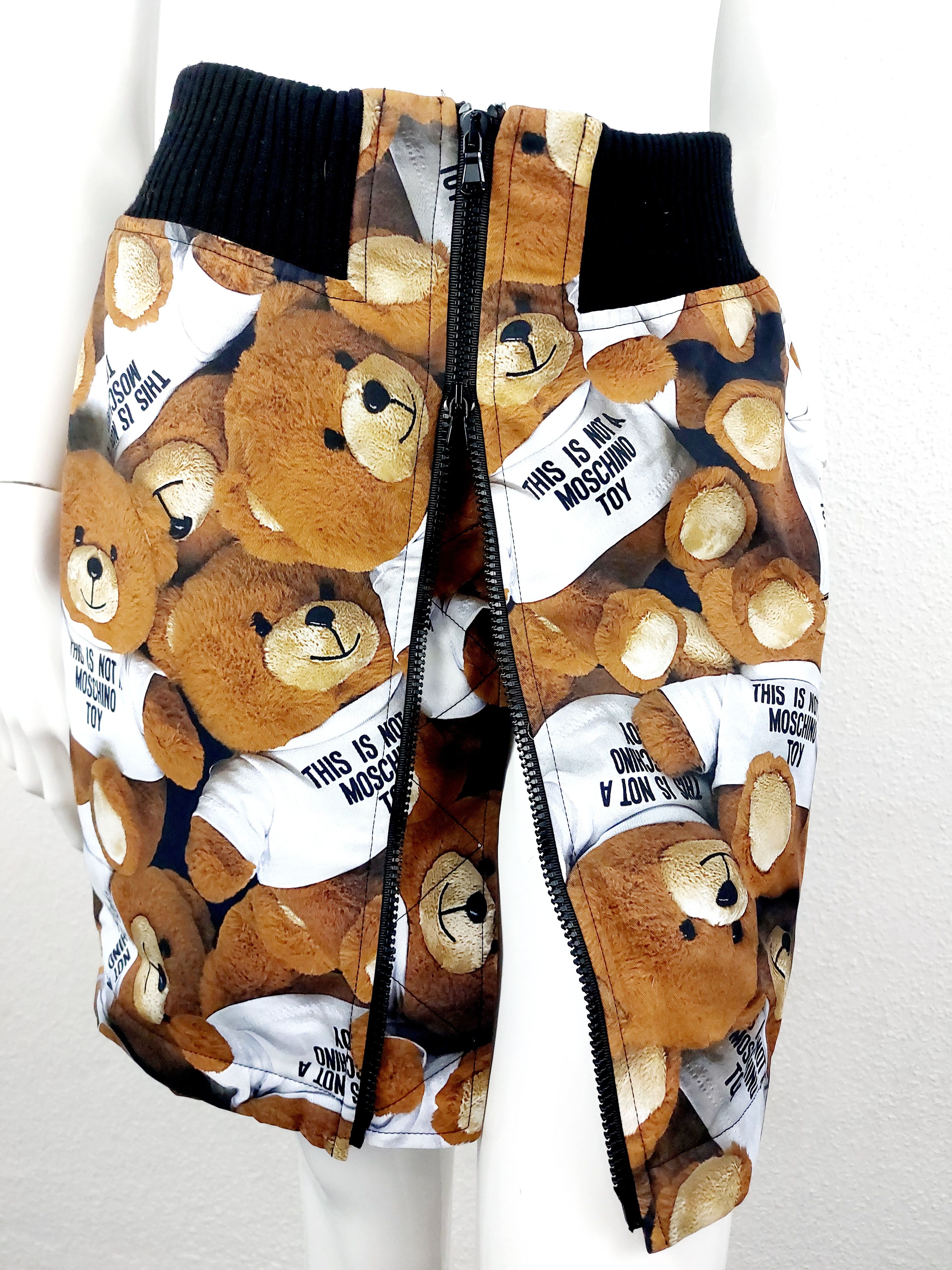 Moschino Moschino Couture „This is not a Moschino Toy” Bear Skirt Size 28" / US 6 / IT 42 - 4 Thumbnail