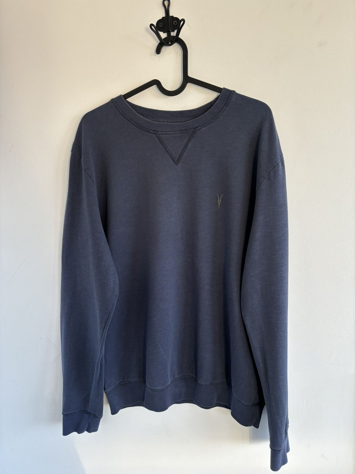 Allsaints Allsaint Dark Navy Logsleeve Size US M / EU 48-50 / 2 - 1 Thumbnail