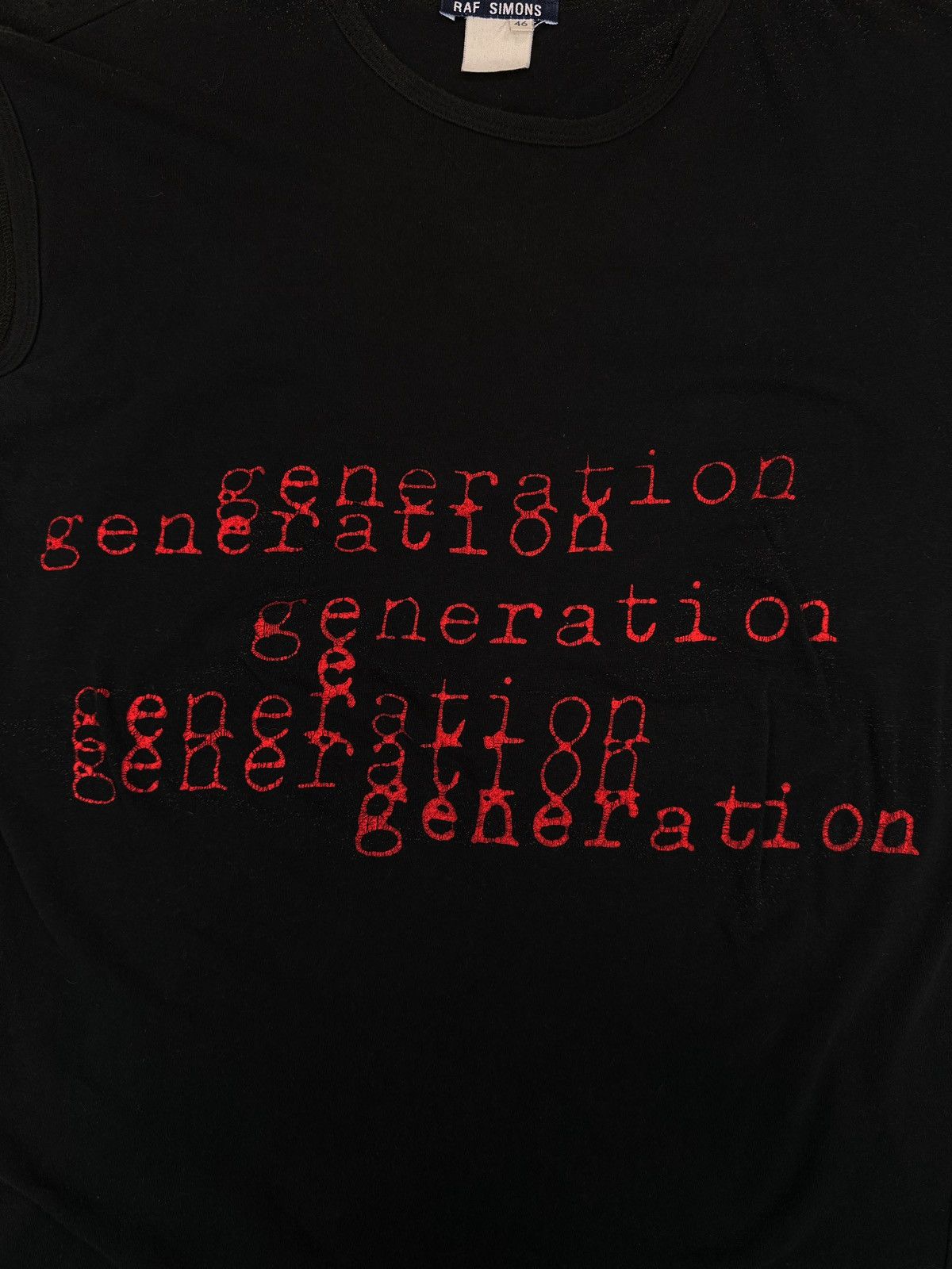 Raf Simons SS97 Raf Simons ‘Generation’ Teenage Summer Camp Tank-top Size US S / EU 44-46 / 1 - 2 Thumbnail