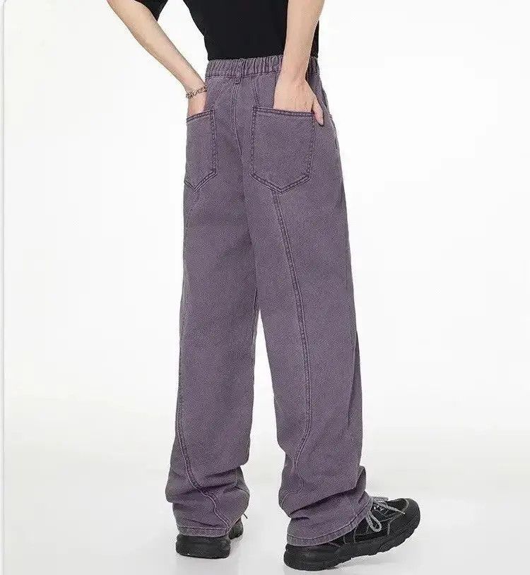 Japanese Brand Design Retro Vintage Style Straight Jeans Trousers y2k Size US 32 / EU 48 - 4 Thumbnail