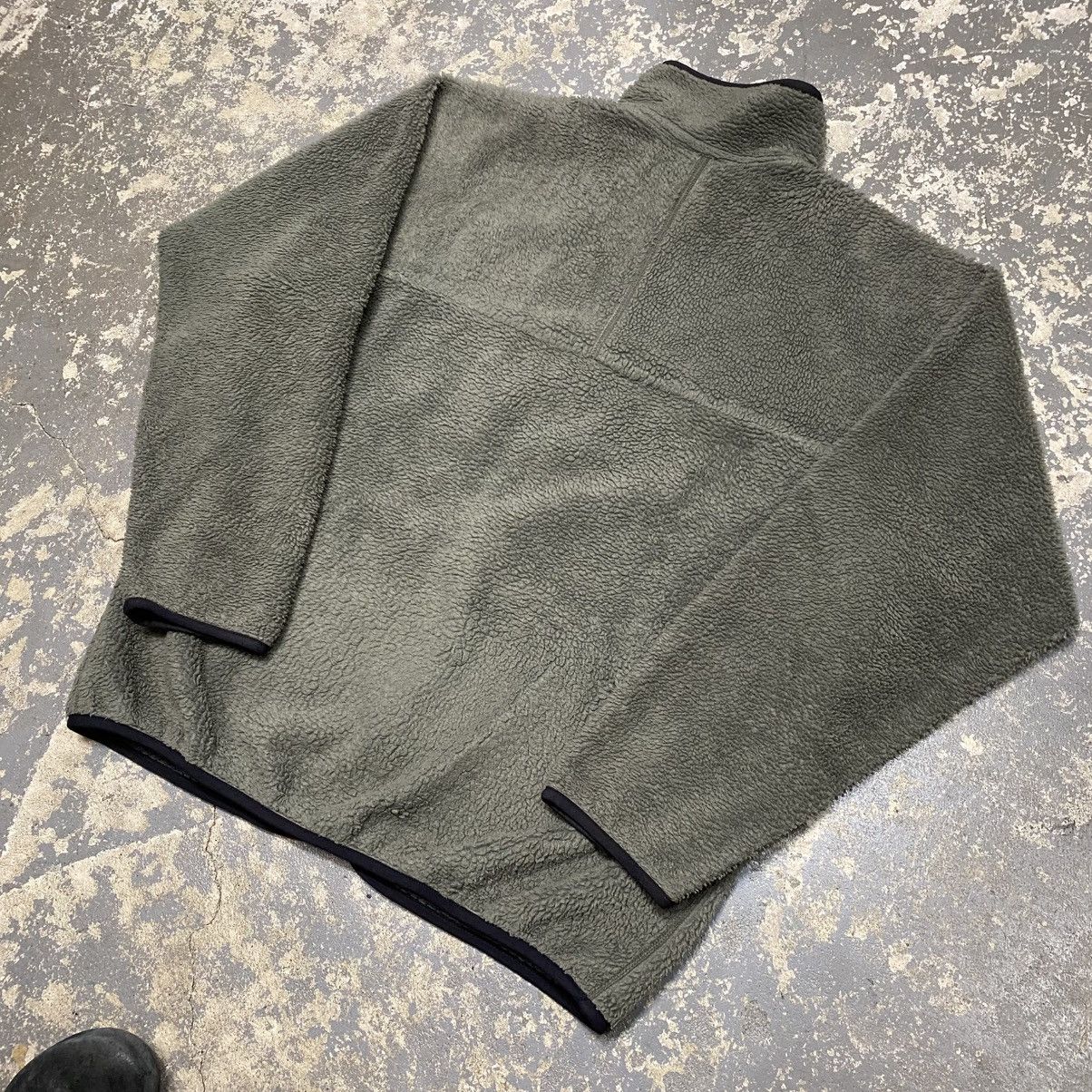 Patagonia × Vintage Vintage Patagonia Deep Pile Retro X Zip Up Fleece Sweater Size US XL / EU 56 / 4 - 8 Thumbnail