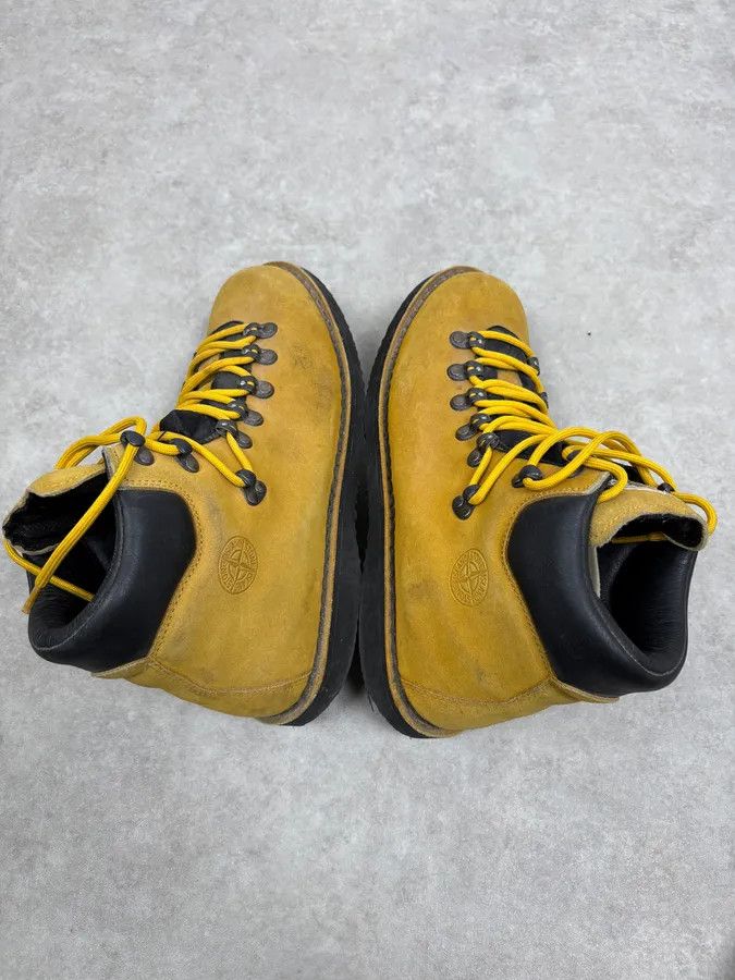 Stone Island Stone Island Yellow Suede Leather Boots Size US 9 / EU 42 - 6 Thumbnail