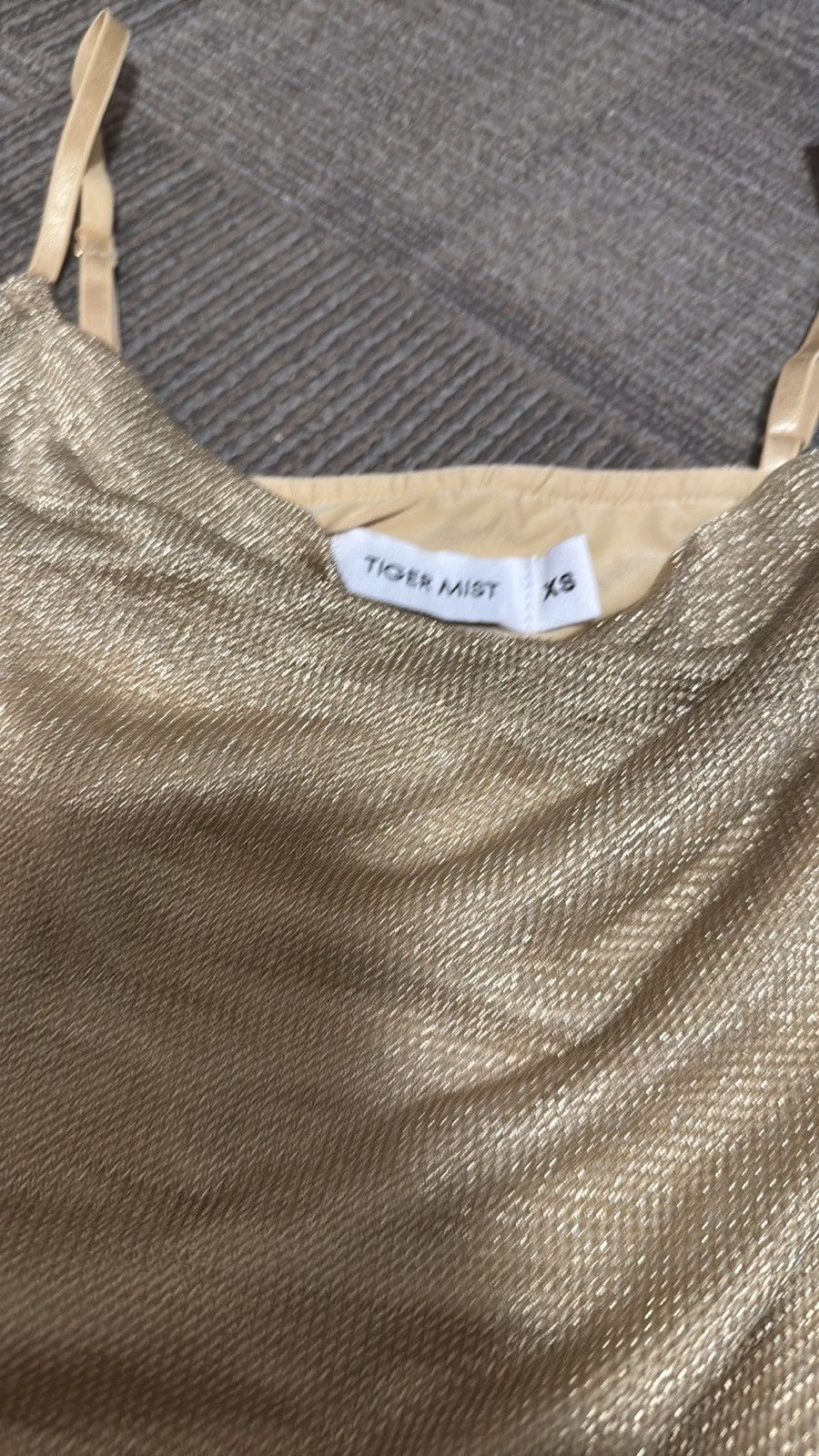 Other Gold Shimmer Women's Top Size XS / US 0-2 / IT 36-38 - 2 Thumbnail