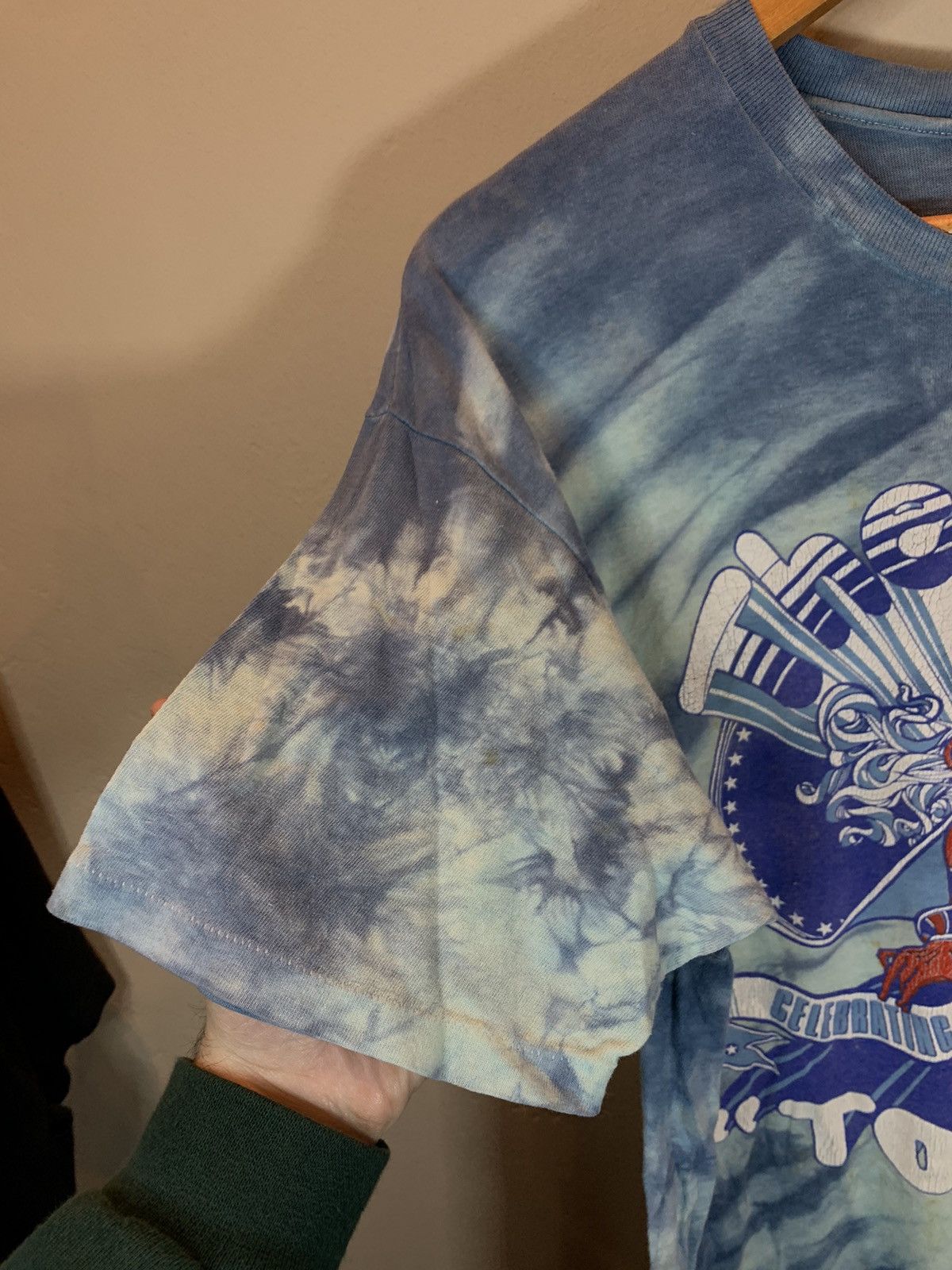 Band Tees × Vintage *RARE* Vintage 80s The Who Tommy Single Stitch Tie-Dye Shirt Size US L / EU 52-54 / 3 - 5 Thumbnail