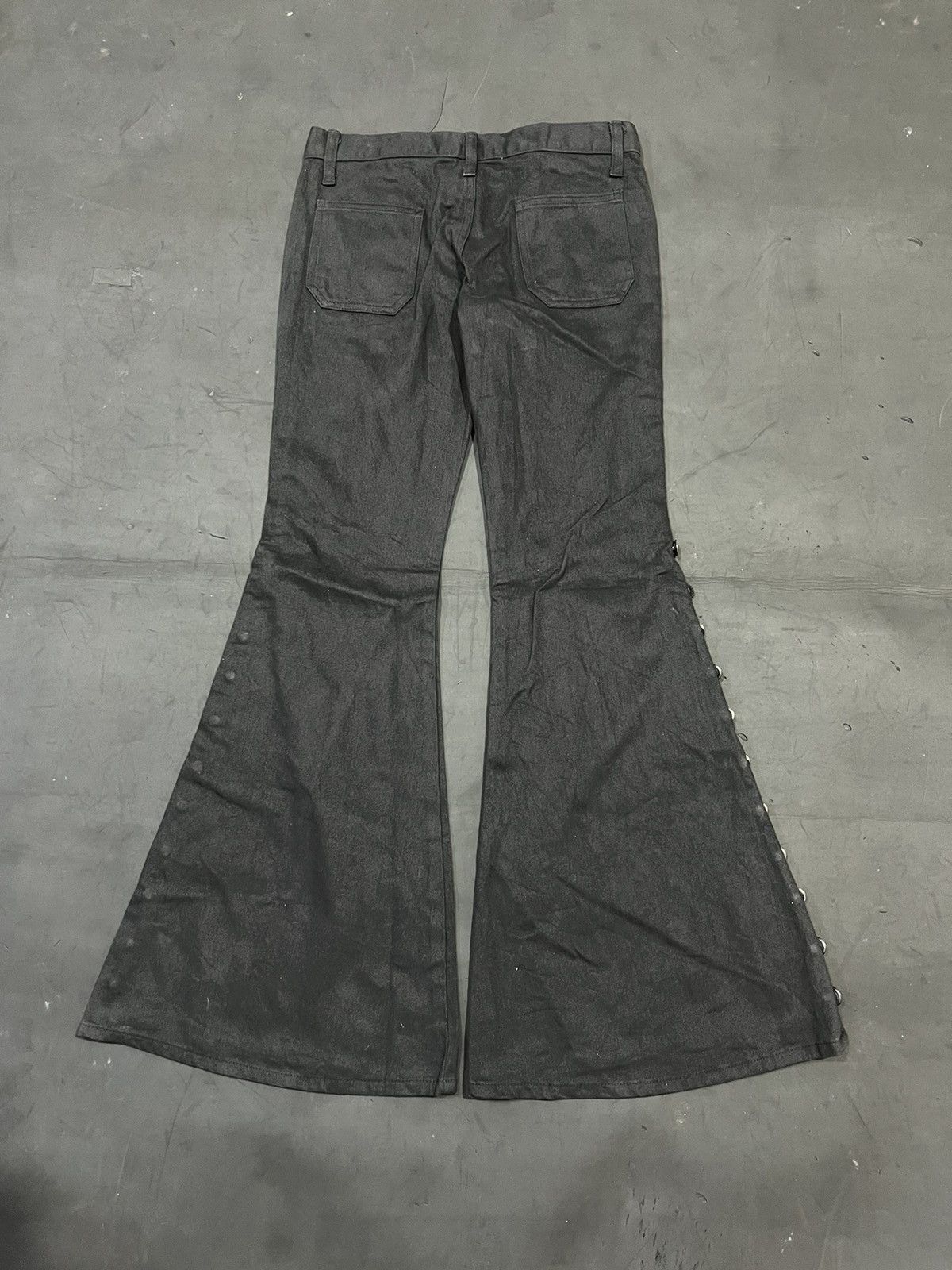 If Six Was Nine 💸BINDINGOFFER💸Uknown SUPER FLARED PANTS Size US 29 - 2 Thumbnail