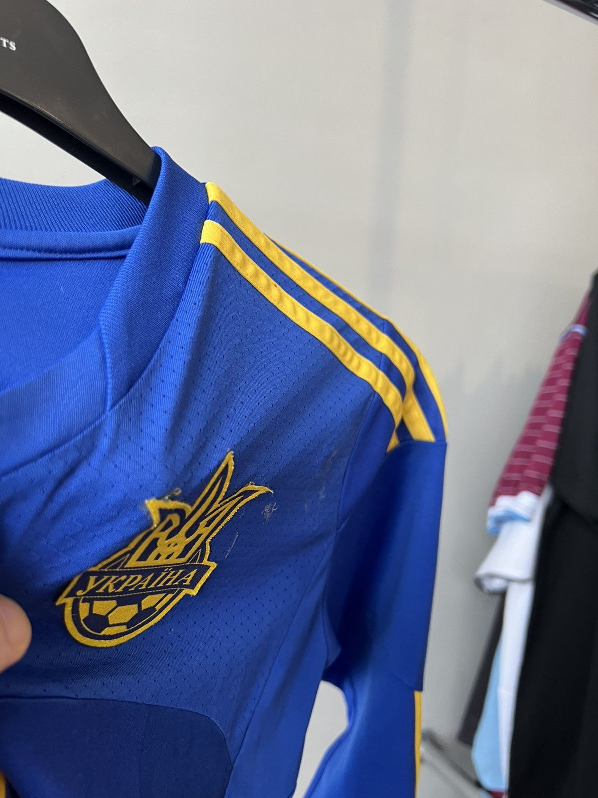 Adidas 2013/14 UKRAINE #6 PEKUR WOMEN WORLD CUP MATCH WORN JERSEY Size M / US 6-8 / IT 42-44 - 11 Thumbnail