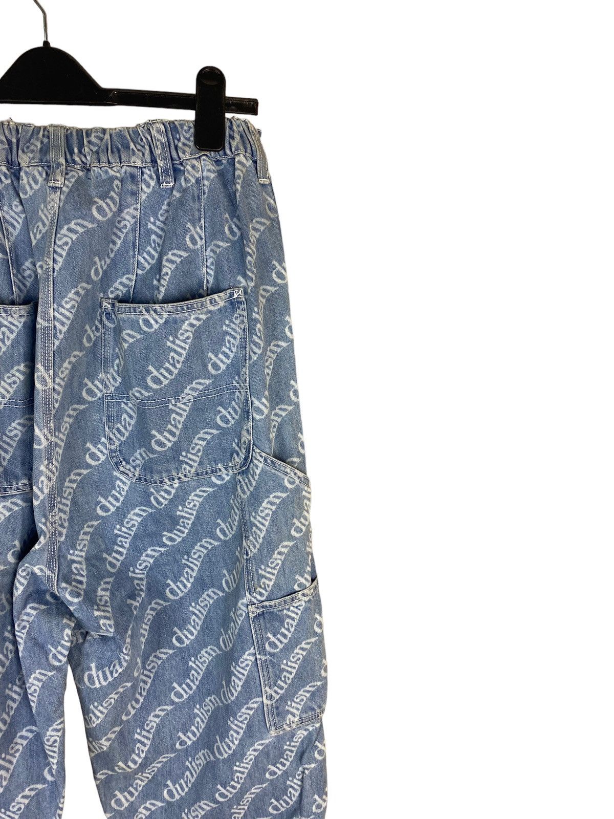 Japanese Brand AW2020 Dualism Fullprint Strechable Waist Carpenter Denim Size US 36 / EU 52 - 5 Thumbnail