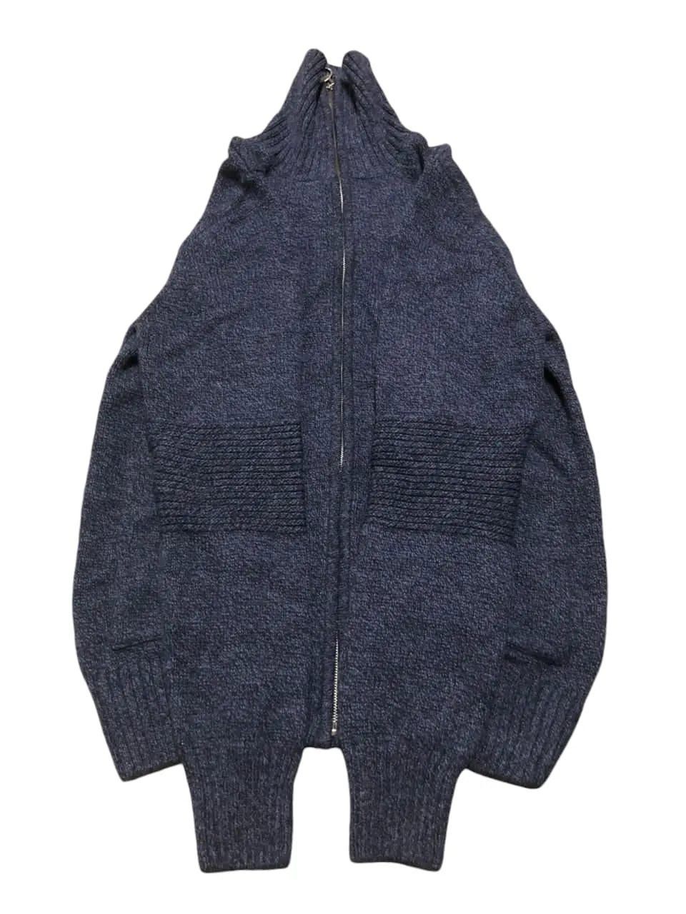 Barbour Archive🔥Barbour International Motorcycle Knit Wool Jacket Size US M / EU 48-50 / 2 - 10 Thumbnail