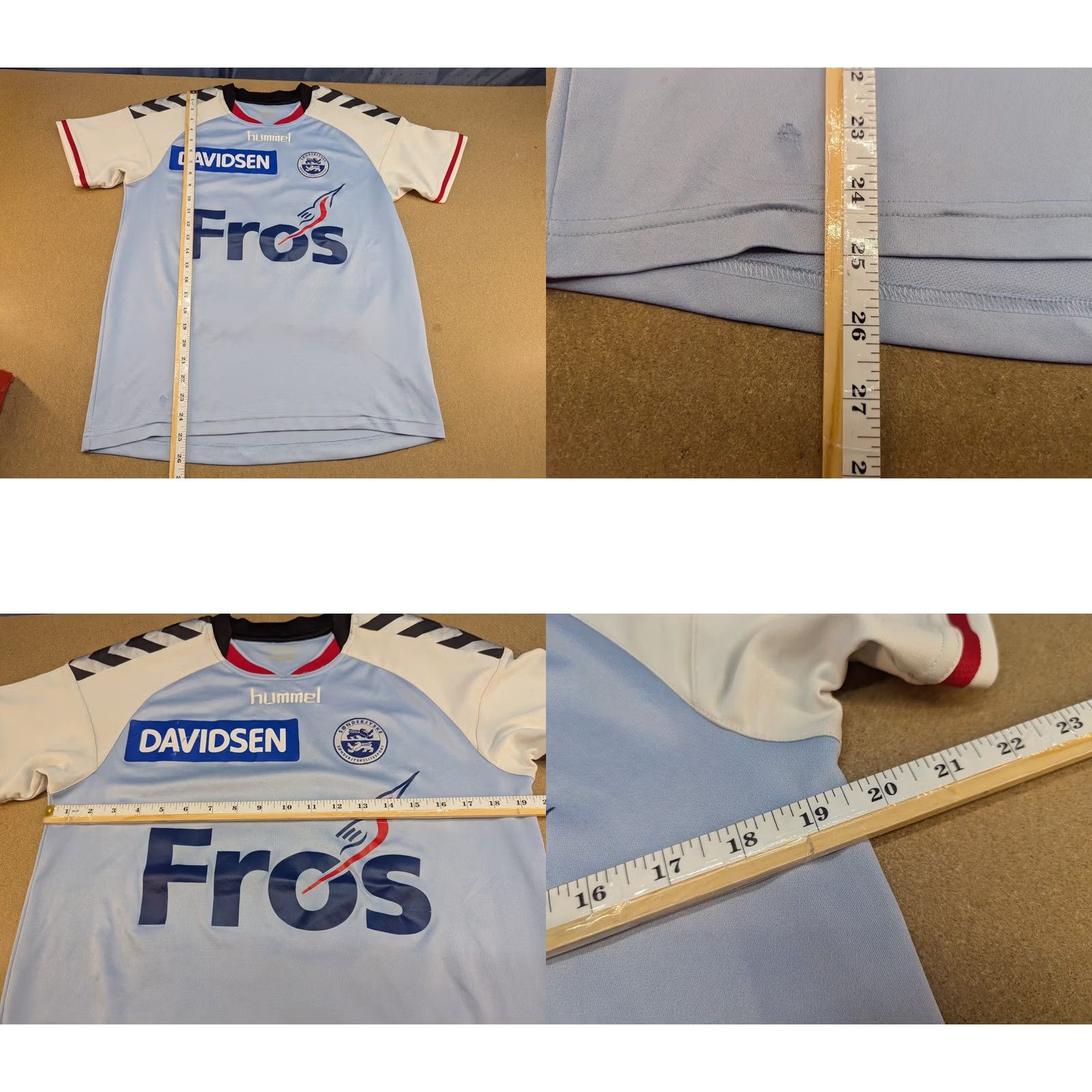 Hummel Hummel Sonderjyske 2015 2016 Home Mens Football Jersey M Size US M / EU 48-50 / 2 - 8 Thumbnail