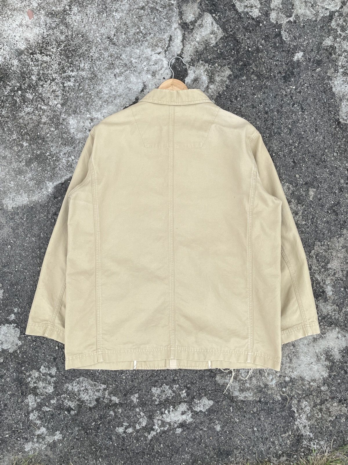 L.L. Bean Vintage LL Bean Chore Jacket Distressed Size US M / EU 48-50 / 2 - 2 Thumbnail