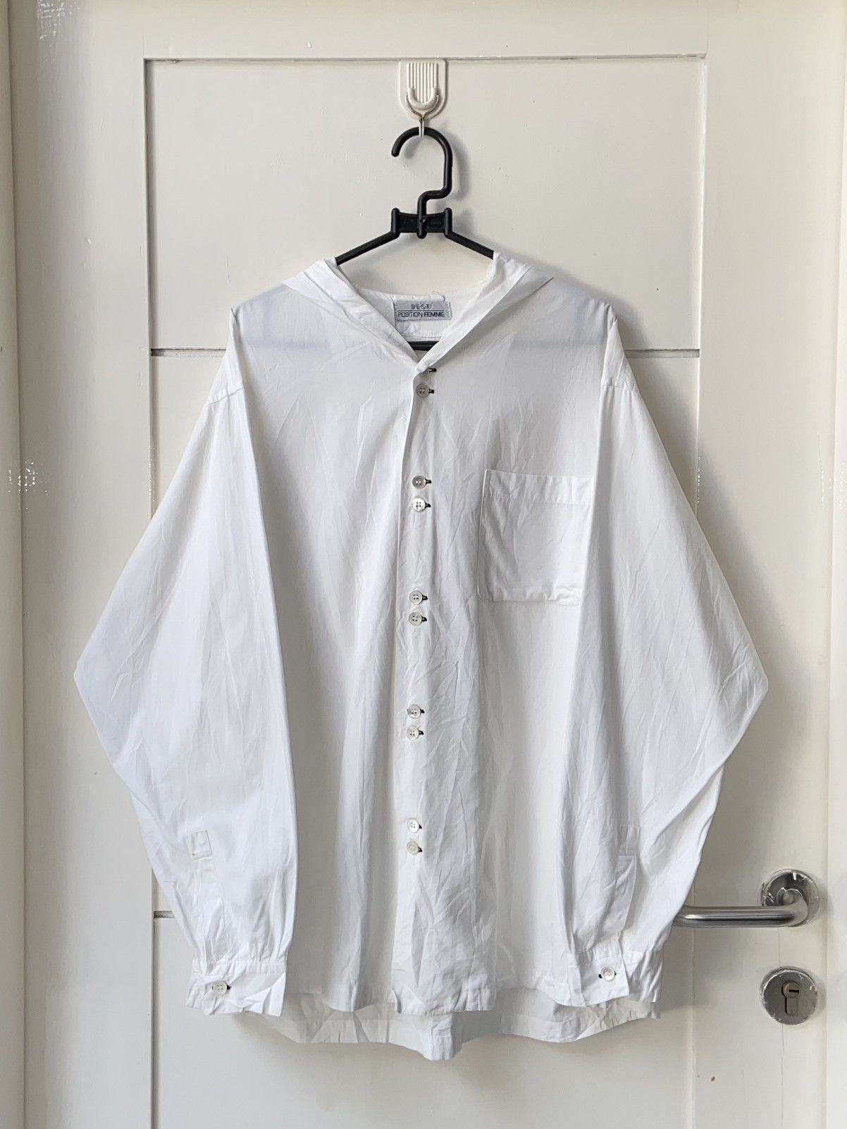 Designer × Japanese Brand FEMME White Shirt Size US L / EU 52-54 / 3 - 8 Thumbnail