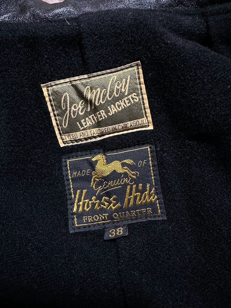 The Real McCoy's the real mccoys Size 38Conductor's Horse Leather 1930s Jack Size US M / EU 48-50 / 2 - 8 Thumbnail