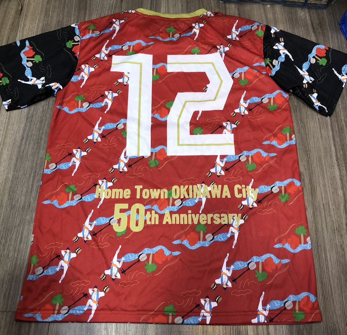 Japanese Brand FC Ryukyu okinawa city 50th anniversary special jersey Size US XL / EU 56 / 4 - 2 Thumbnail