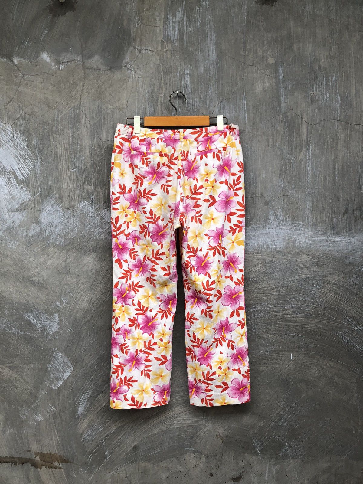 Japanese Brand × Vintage Vintage Elle Sport Flower Pattern Pants Size 30" / US 8 / IT 44 - 4 Thumbnail