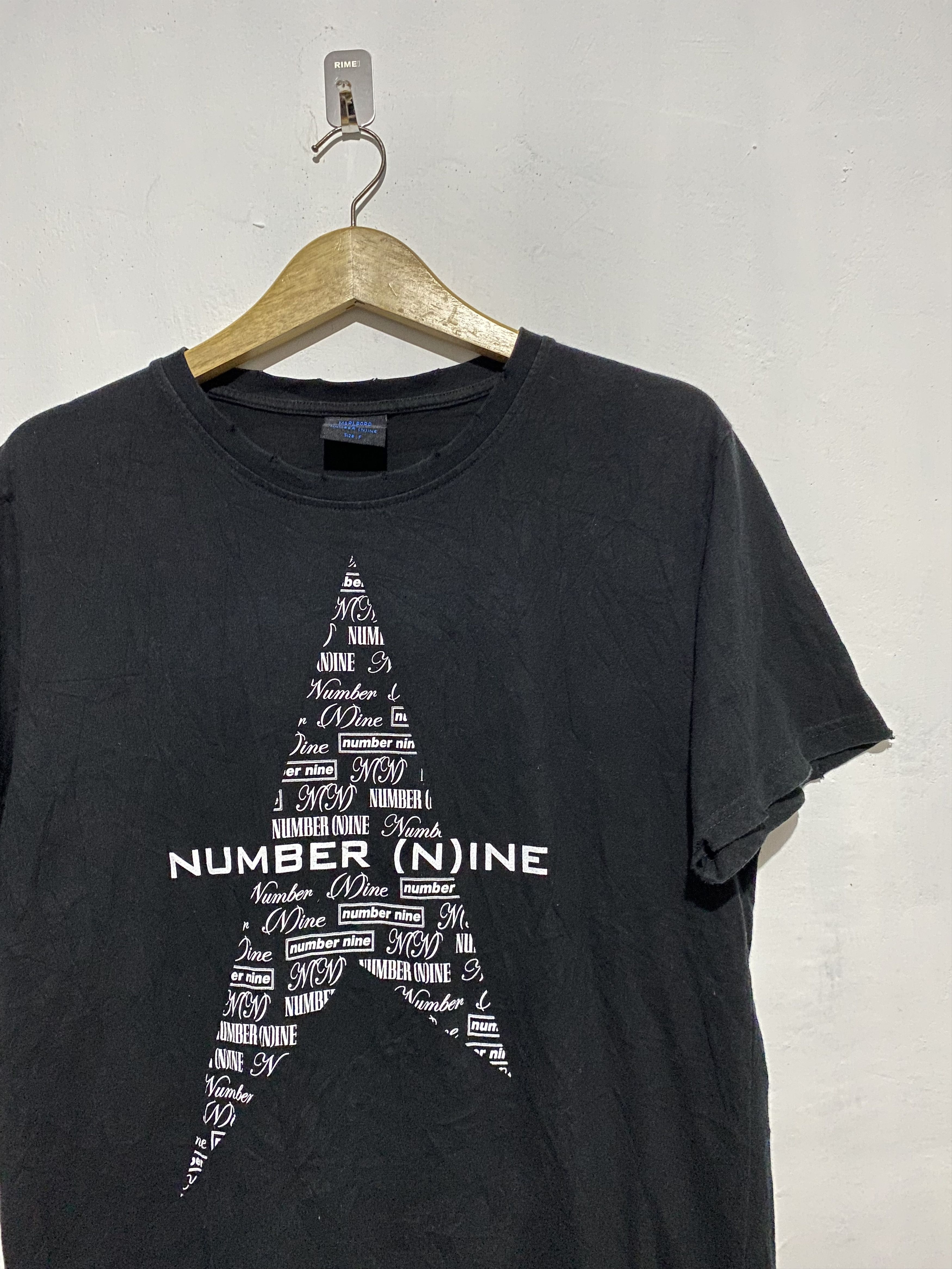Number (N)ine Vintage Number (N)ine distressed star tshirts Size US M / EU 48-50 / 2 - 2 Thumbnail