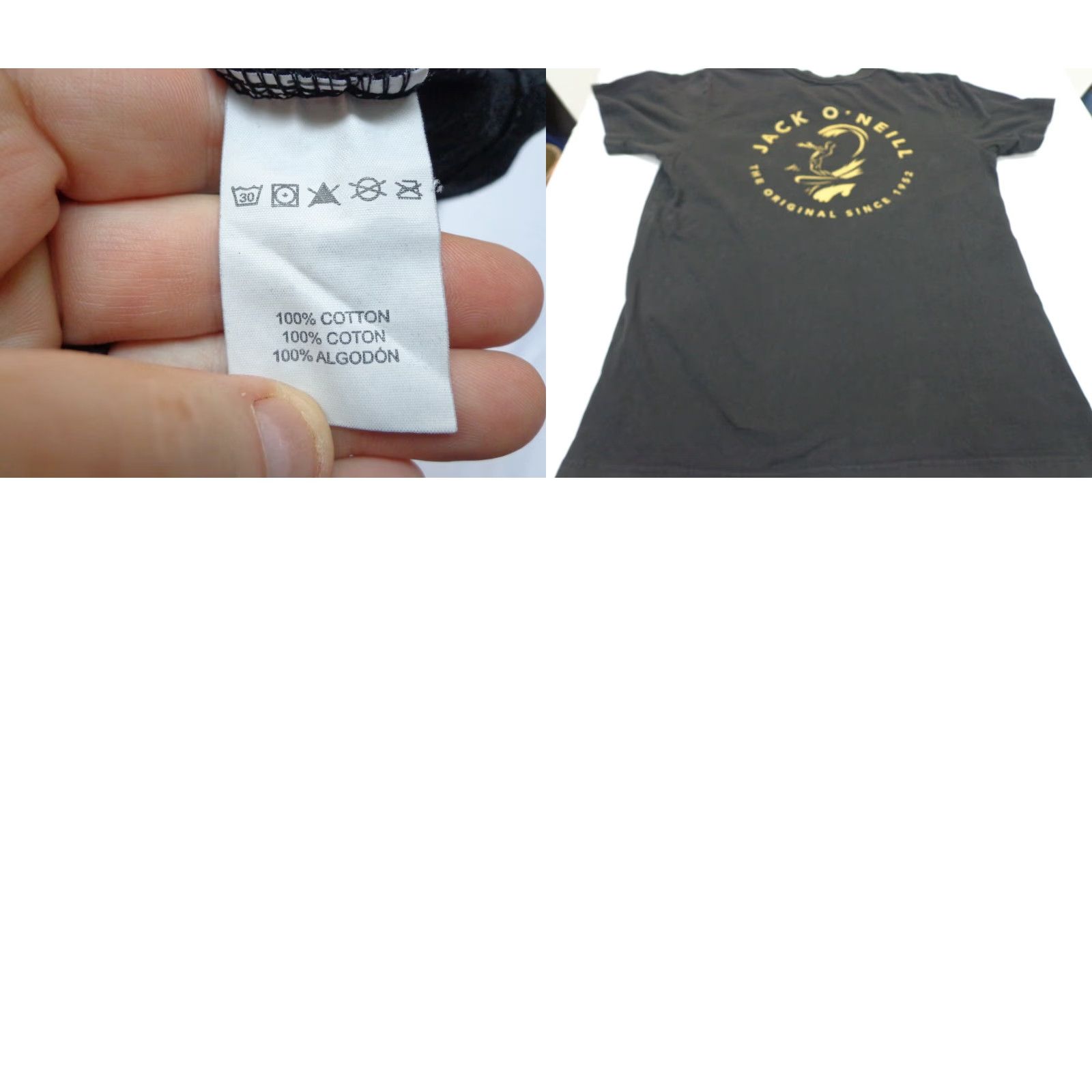 O'Neill Jack O'Neill The Original Medium Black Pocket Surfing T Shirt Mens M Black Logo Surf 90s Size US M / EU 48-50 / 2 - 8 Thumbnail