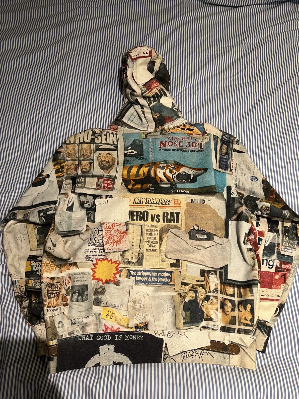 Supreme Supreme SS21 Dash Wall hoodie sweatshirt on ice Size US M / EU 48-50 / 2 - 3 Thumbnail