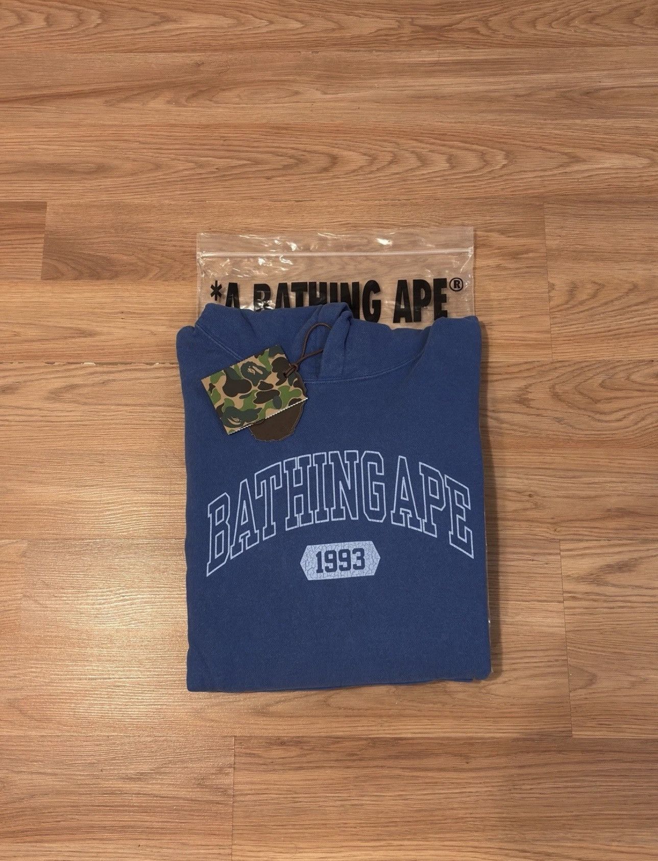 Bape Bape Pullover Hoodie Size US L / EU 52-54 / 3 - 6 Thumbnail