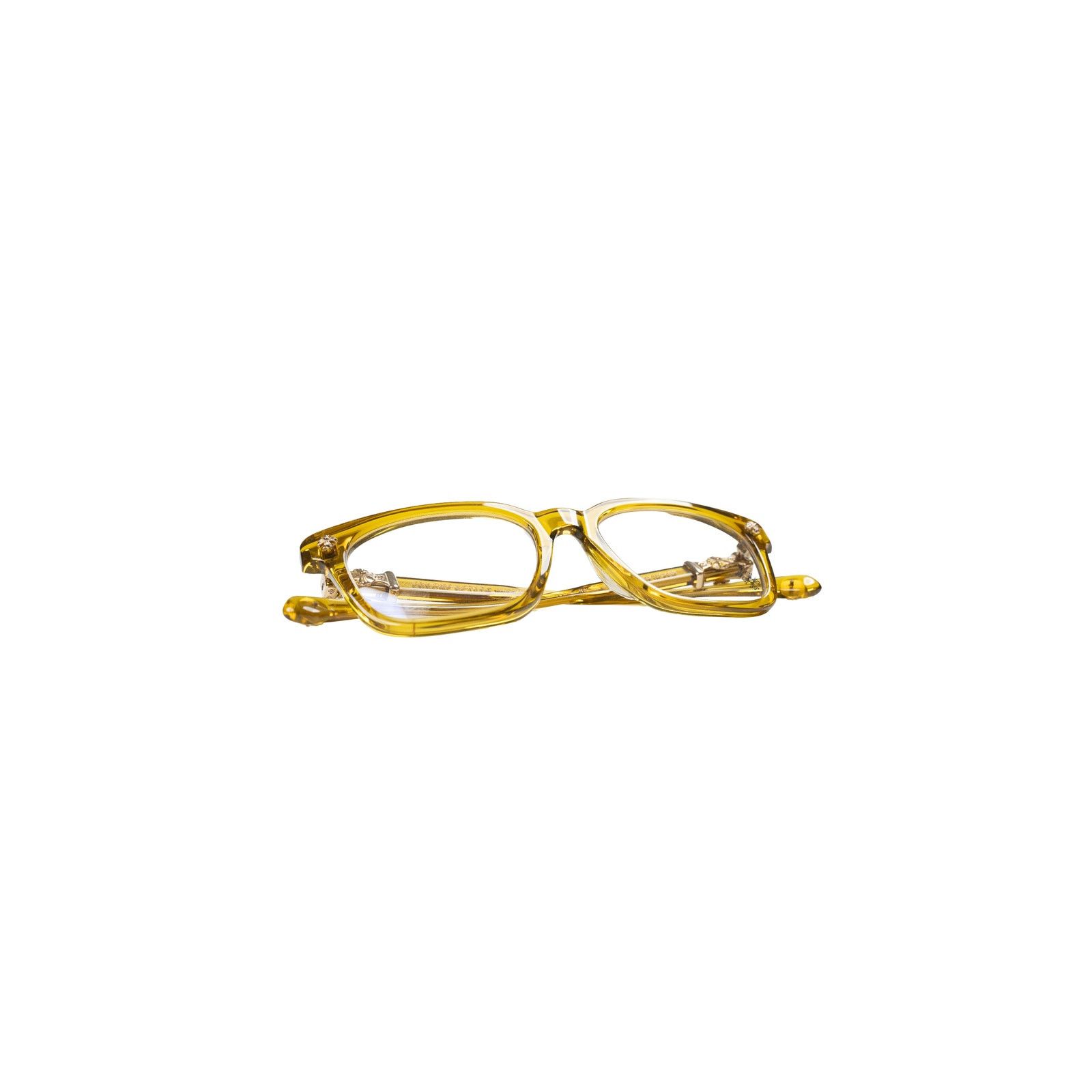 Chrome Hearts Cox Ucker Yellow Glasses Size ONE SIZE - 2 Thumbnail