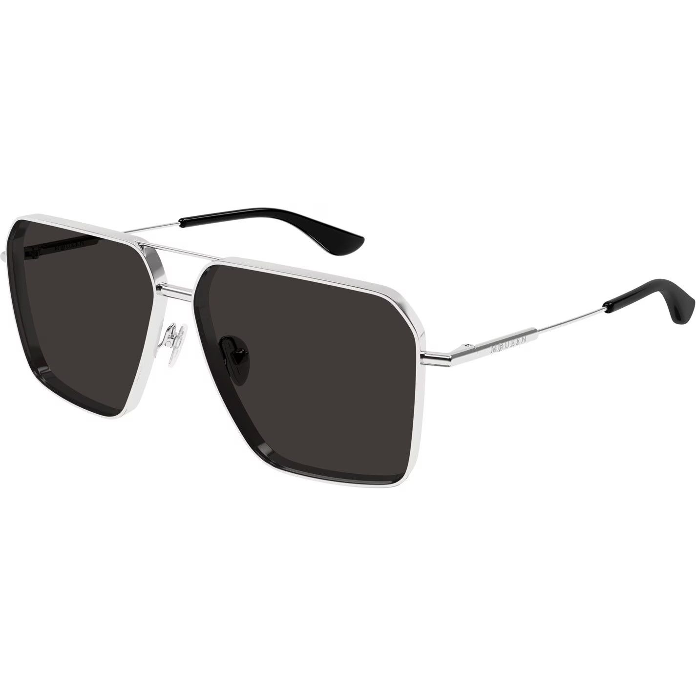 Alexander McQueen o1g2r1mq0526 Size: OS / Aviator Sunglasses in Silver Size ONE SIZE - 2 Thumbnail