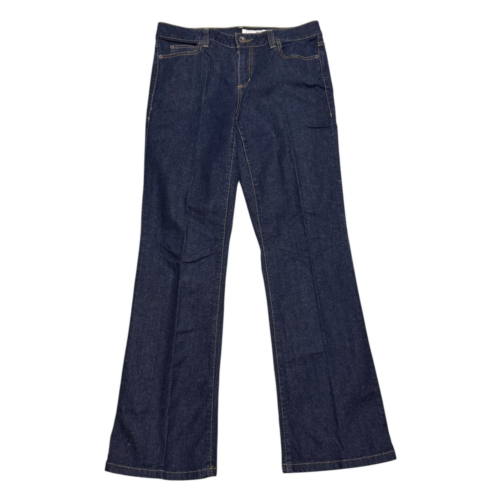 DKNY DKNY JEANS Vintage Y2K PLEATED Bootcut Denim Jeans 34x34 Size 34" / US 12 / IT 48 - 1 Thumbnail