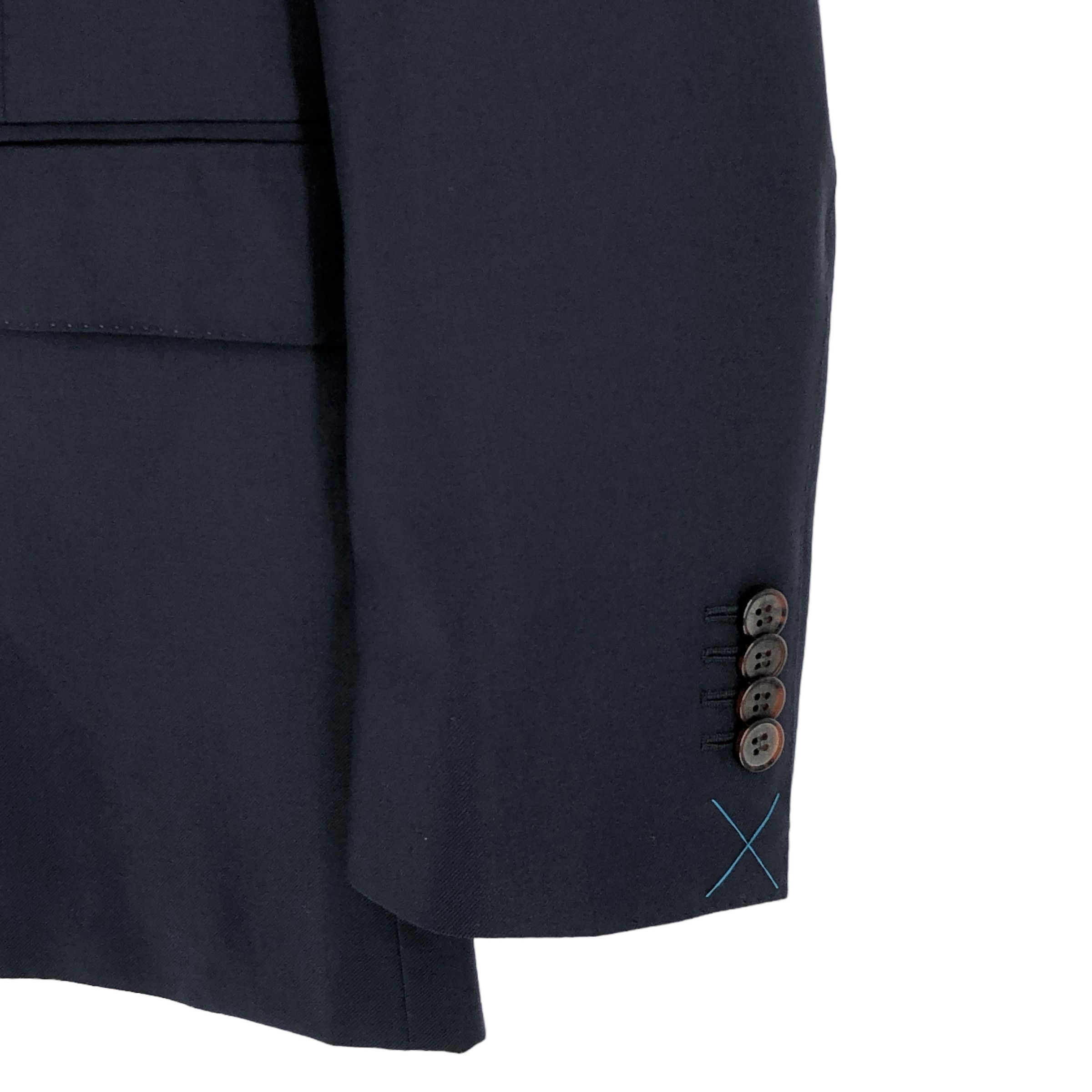Suitsupply Napoli Single Breasted Wool Blazer Size EU:27; UK:44; US:44R Size 44R - 6 Thumbnail