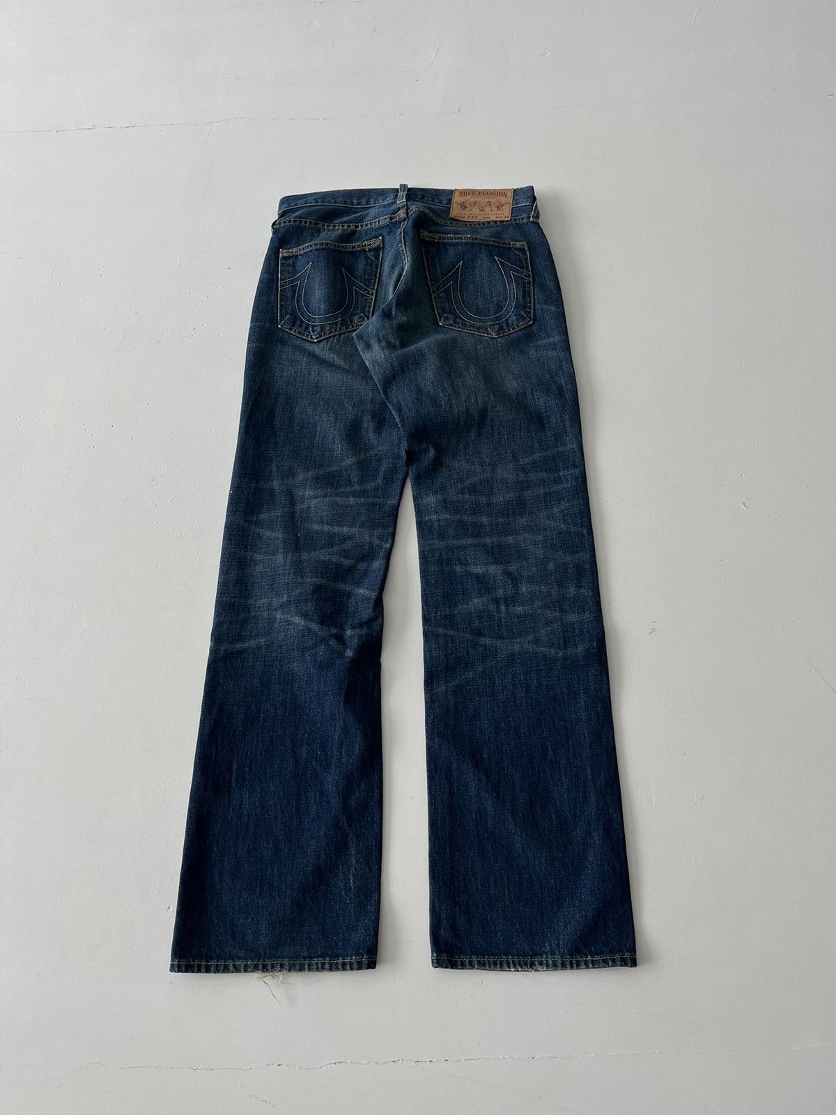 True Religion × Vintage Vintage true religion denim chief keef jeans flare 00s y2k Size US 30 / EU 46 - 10 Thumbnail