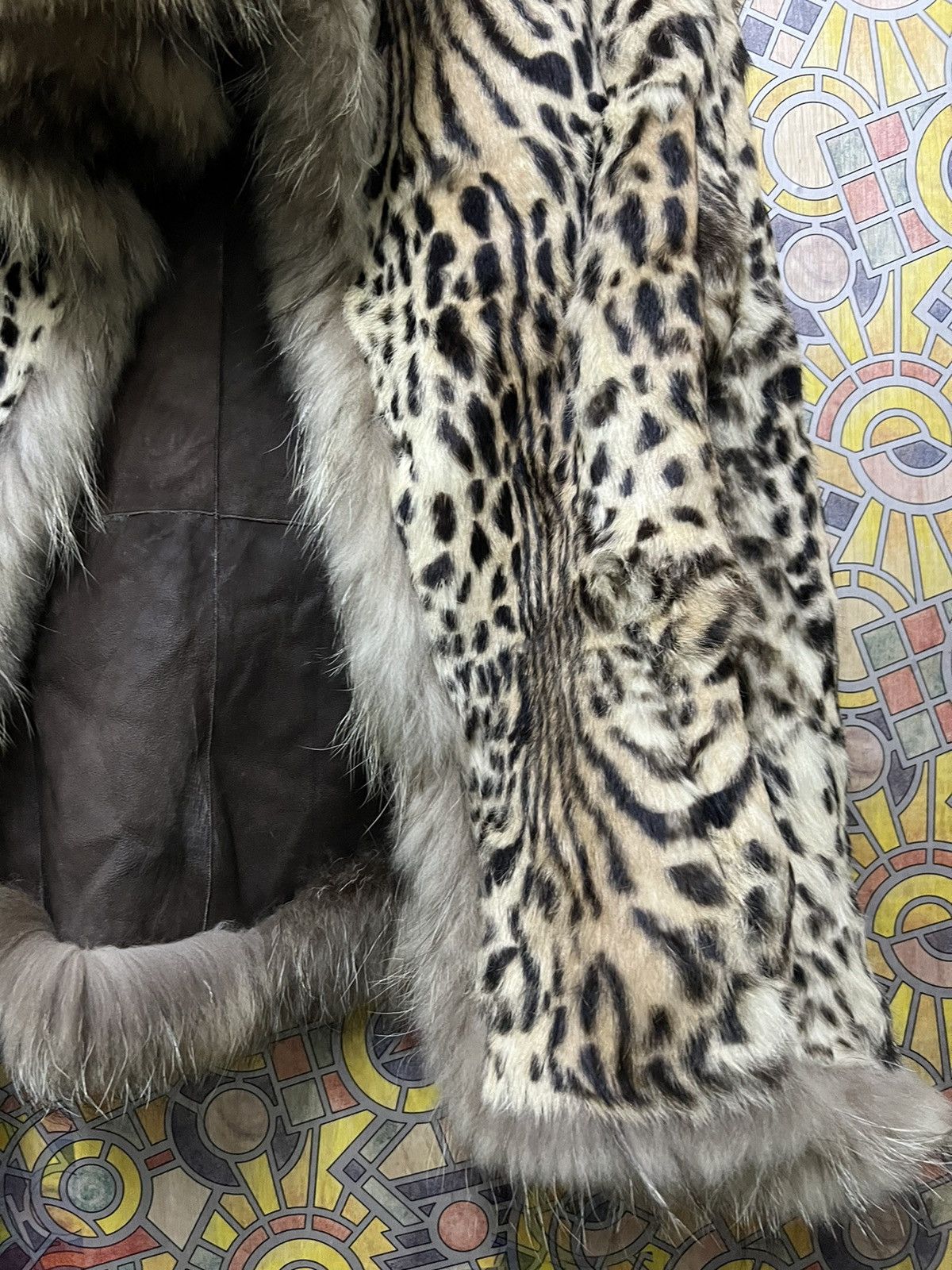 Japanese Brand × Leather Pellessimo Coats, Outerwear Leather Rabbit Size M / US 6-8 / IT 42-44 - 16 Thumbnail