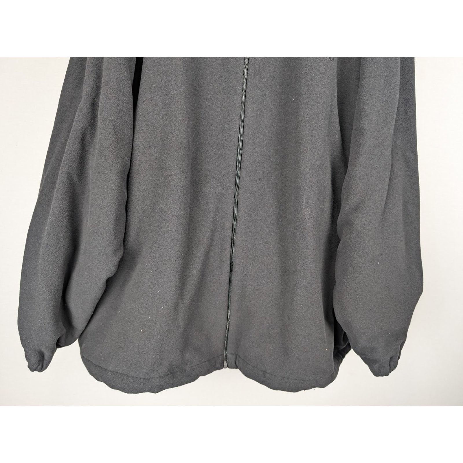 Balenciaga o1rshd1 Fleece Zip Up Jacket in Black Size US M / EU 48-50 / 2 - 5 Thumbnail