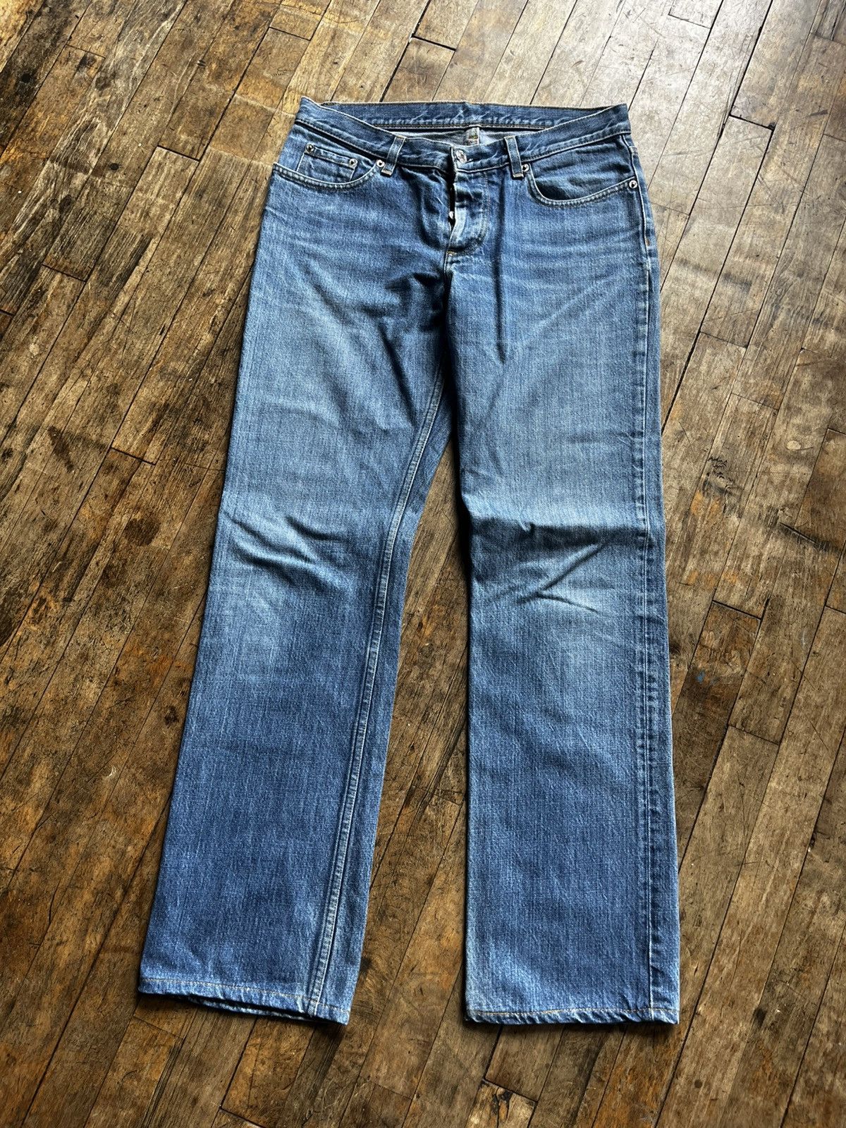 Helmut Lang Helmut Lang 90s classic bootcut classic denim Size US 31 - 1 Thumbnail
