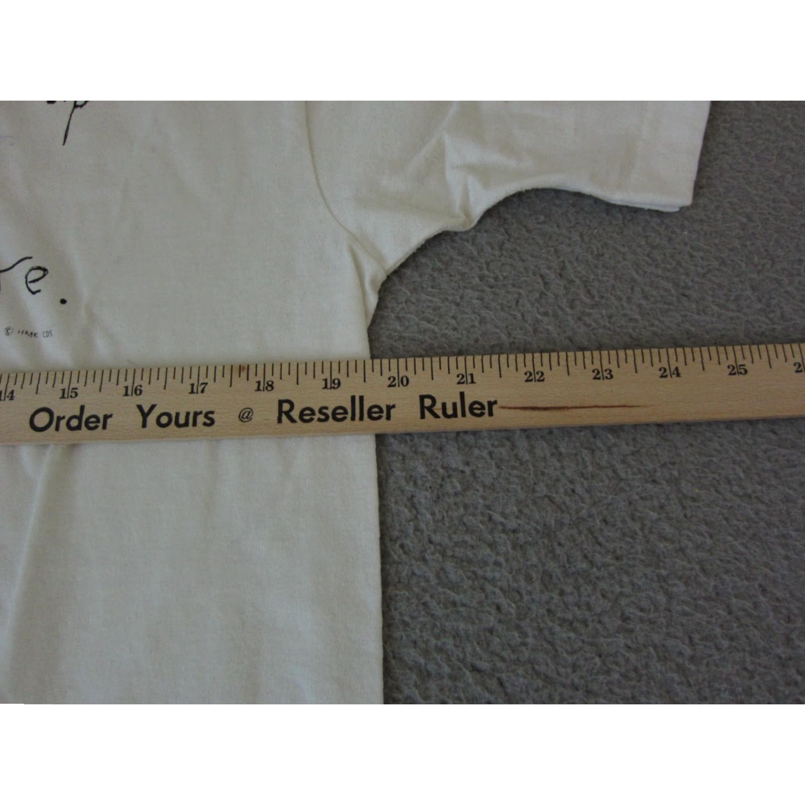 Vintage VINTAGE Screen Stars T-Shirt Mens Large White Crew Neck Short Sleeve Stressed Out 80s 90s Classic Size US L / EU 52-54 / 3 - 7 Thumbnail
