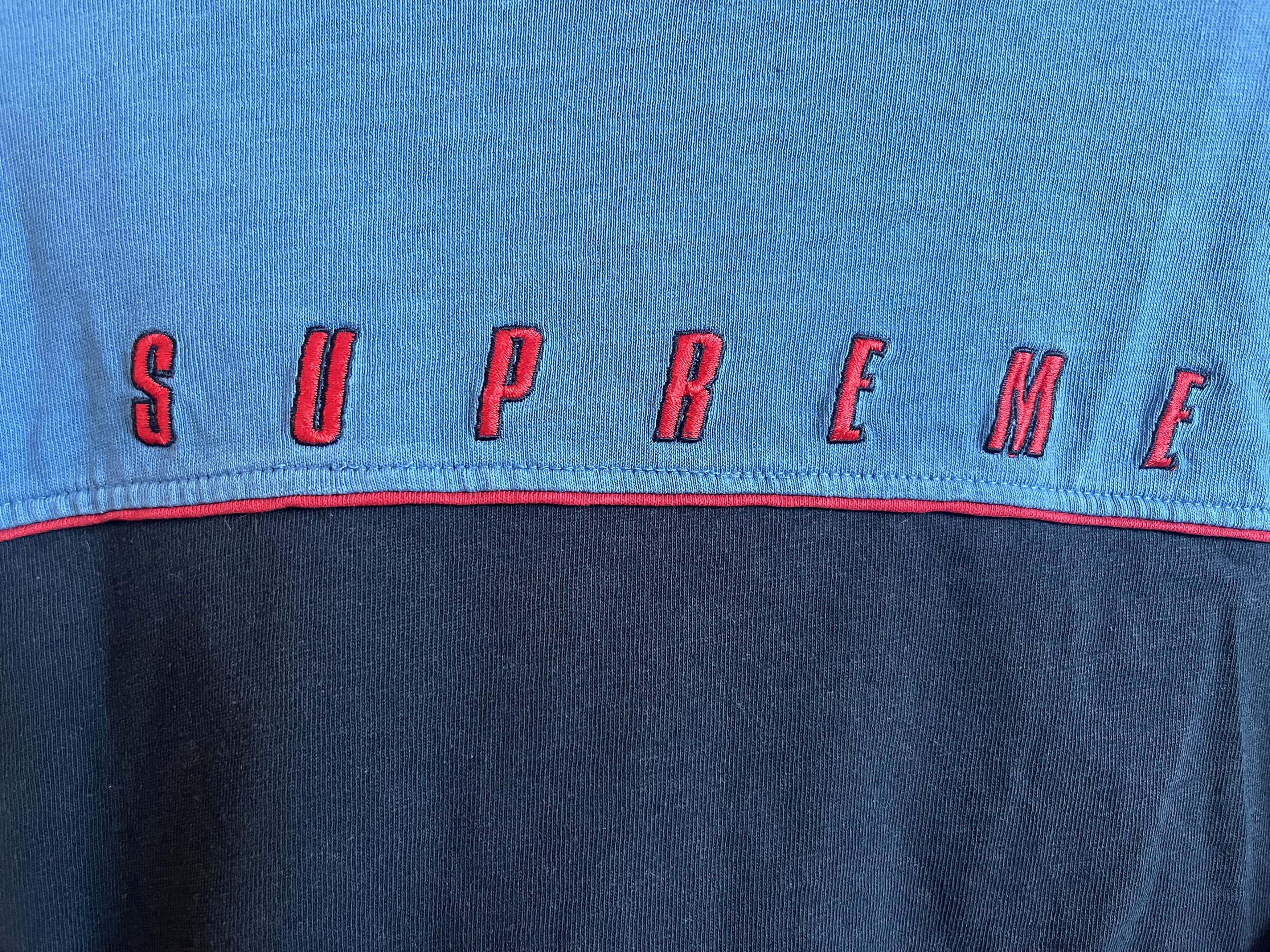Supreme Yoke piping L/S Navy Size US M / EU 48-50 / 2 - 5 Thumbnail