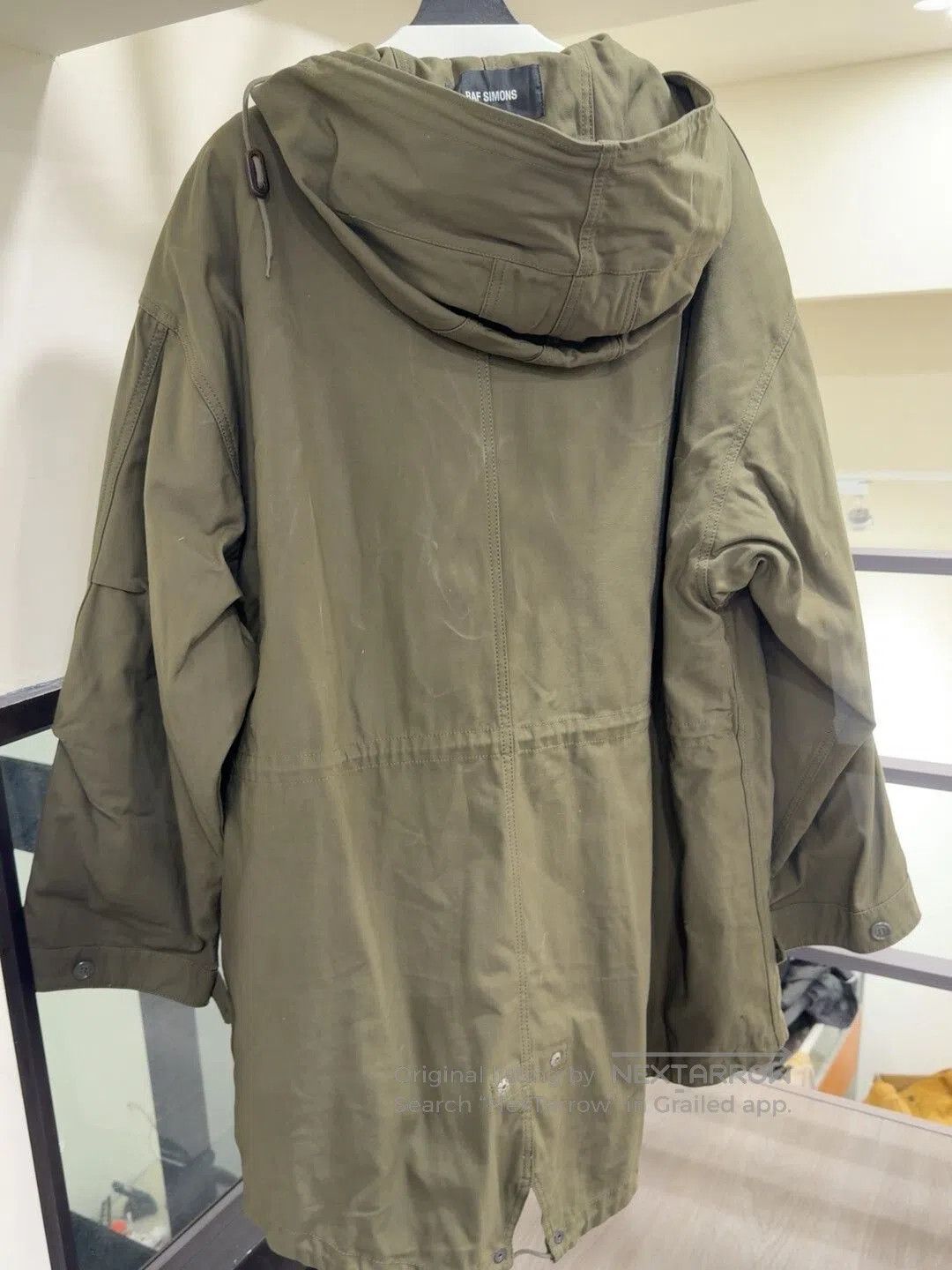 Raf Simons Raf Simons Green Oversized Coat. Size US M / EU 48-50 / 2 - 5 Thumbnail
