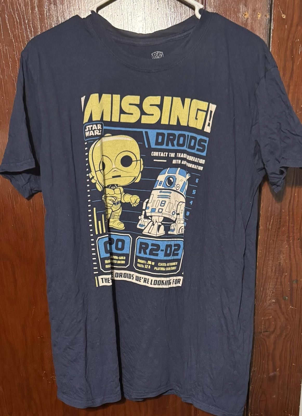 Other Star Wars Funko Pop C3PO R2D2 T Shirt Men's Size L Blue Size US L / EU 52-54 / 3 - 1 Thumbnail