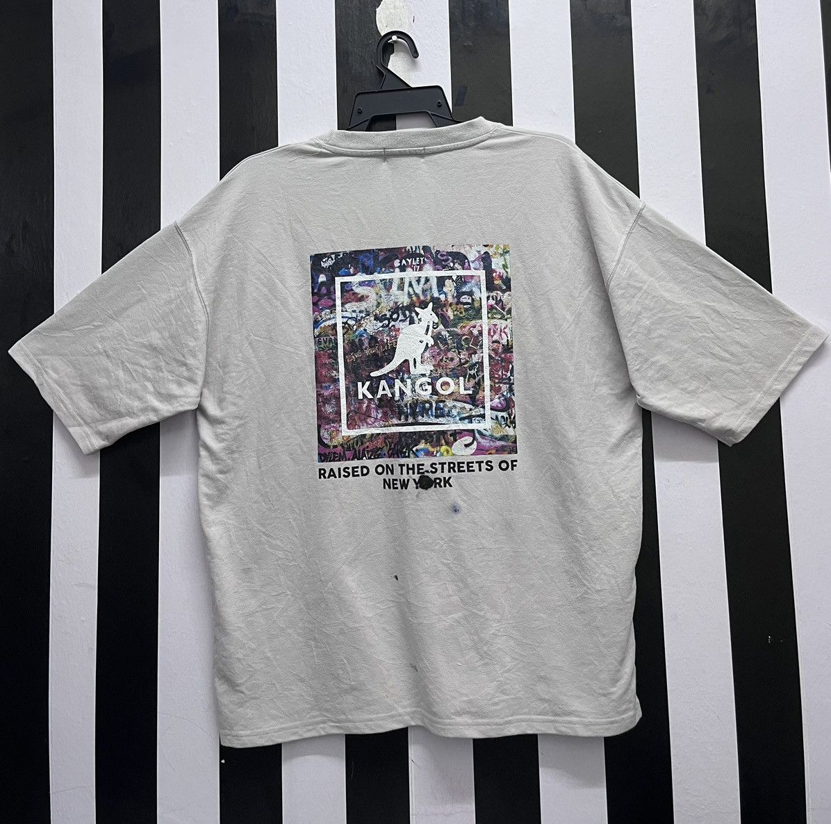 Kangol × Rap Tees Kangol back print tee Size US L / EU 52-54 / 3 - 1 Thumbnail