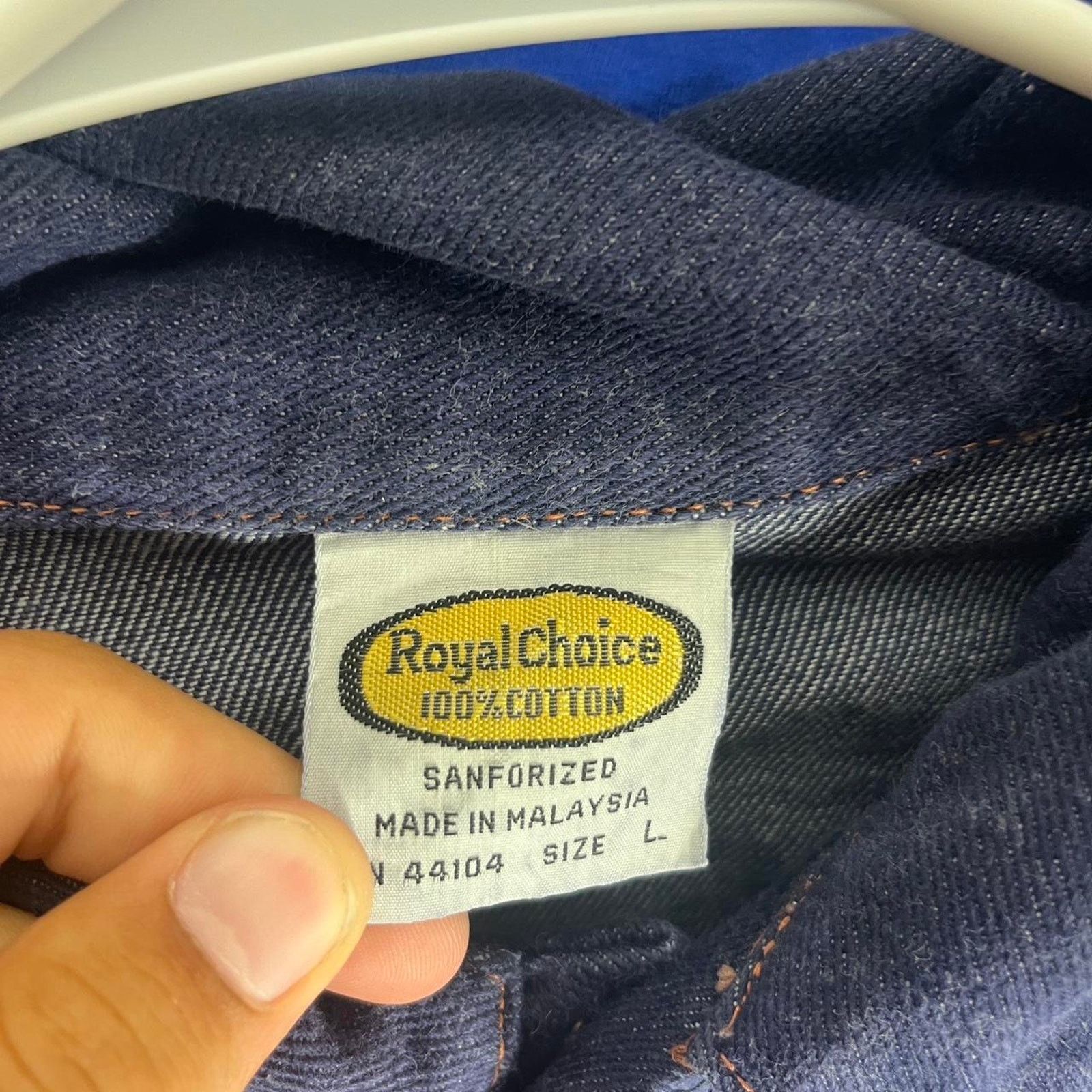 Levi's Vintage denim royal choice jacket Size L / US 10 / IT 46 - 2 Thumbnail