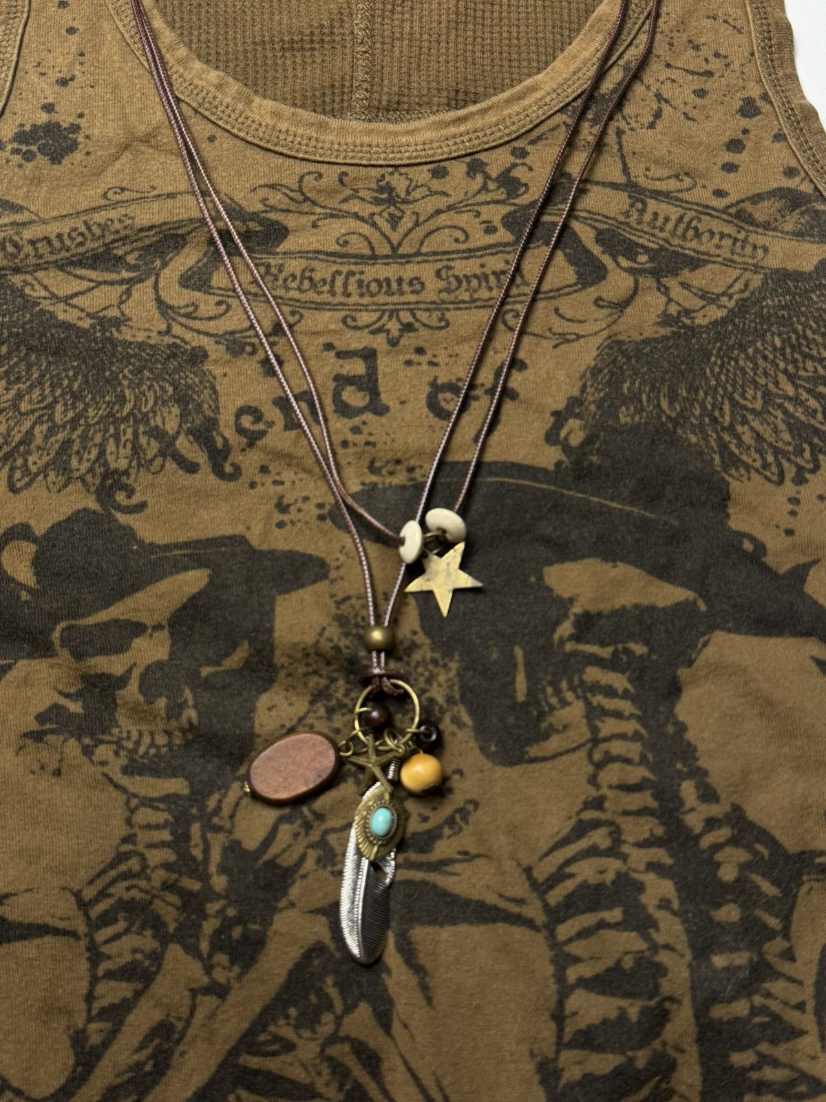 Japanese Brand Japanese Necklace Styled Vintage 14th goa Size ONE SIZE - 2 Thumbnail